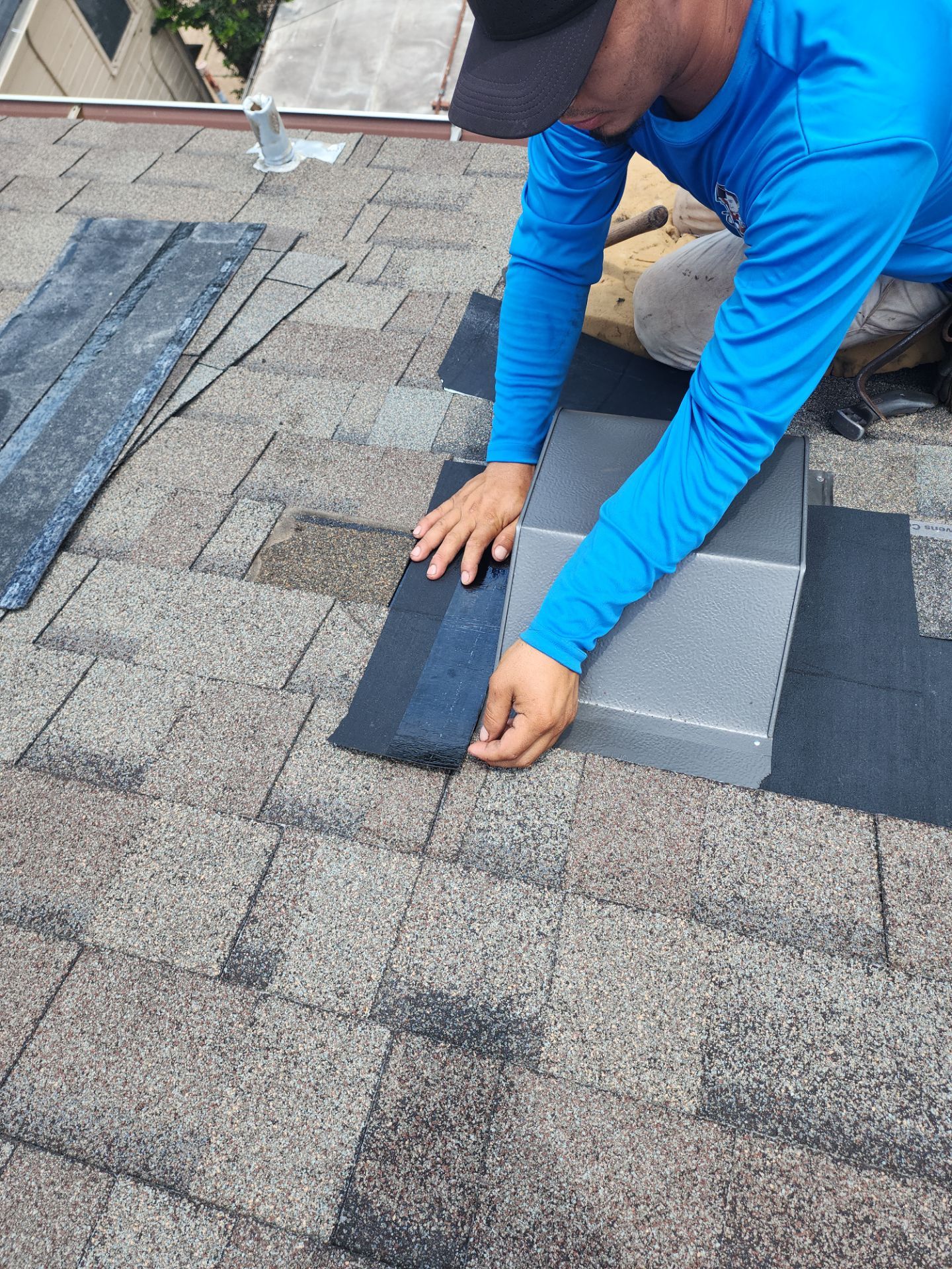 Hail Damage using Owen's Corning Duration (Lifetime) Shingles by Roof Repair Company