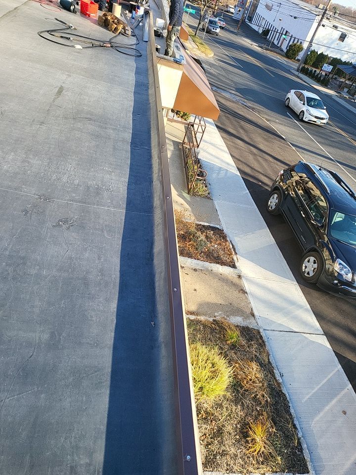 Commercial Roofing Installation using EPDM  by A Plus Exterior