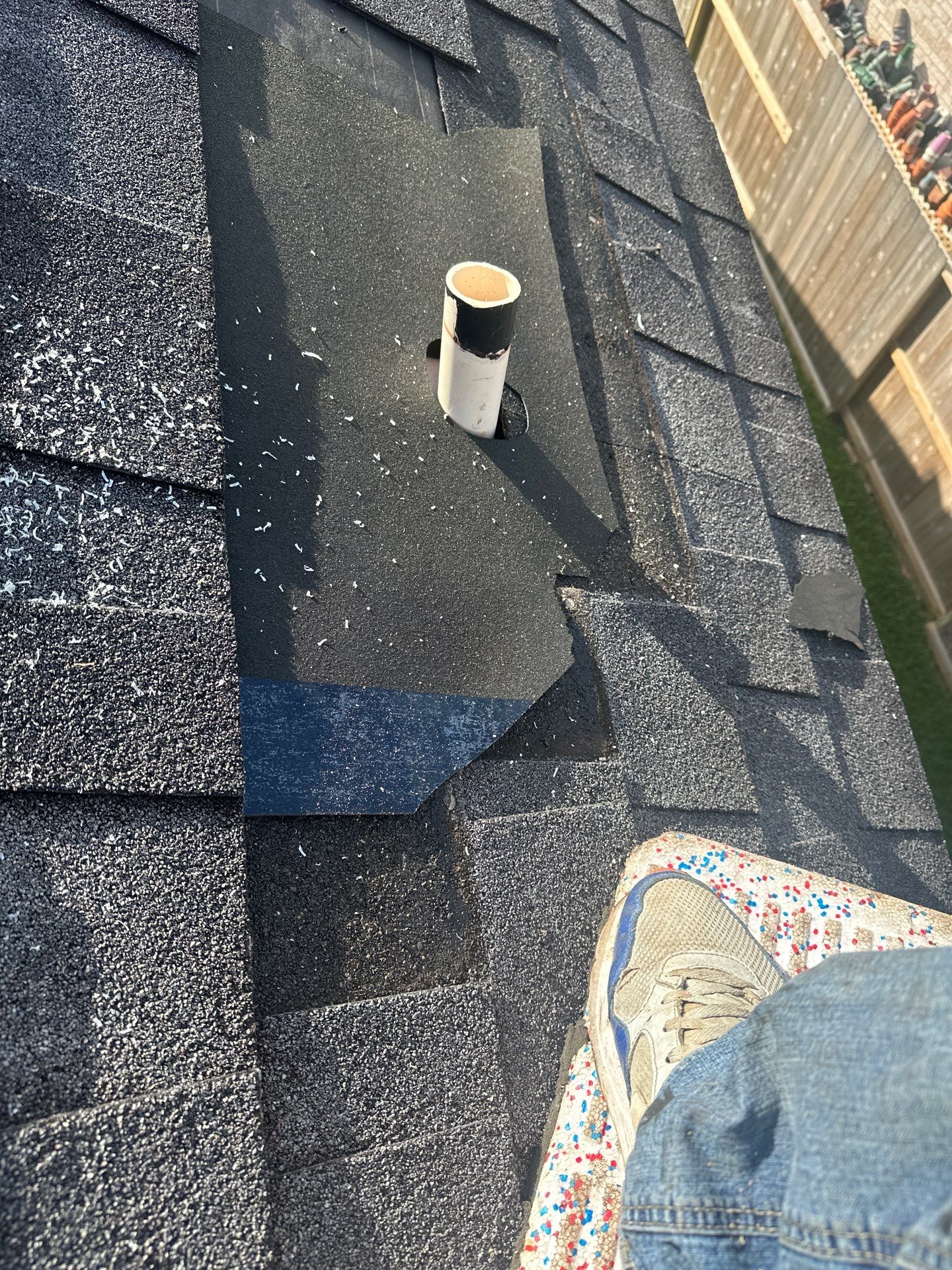 Hail Damage using Owen's Corning Duration (Lifetime) Shingles by Roof Repair Company