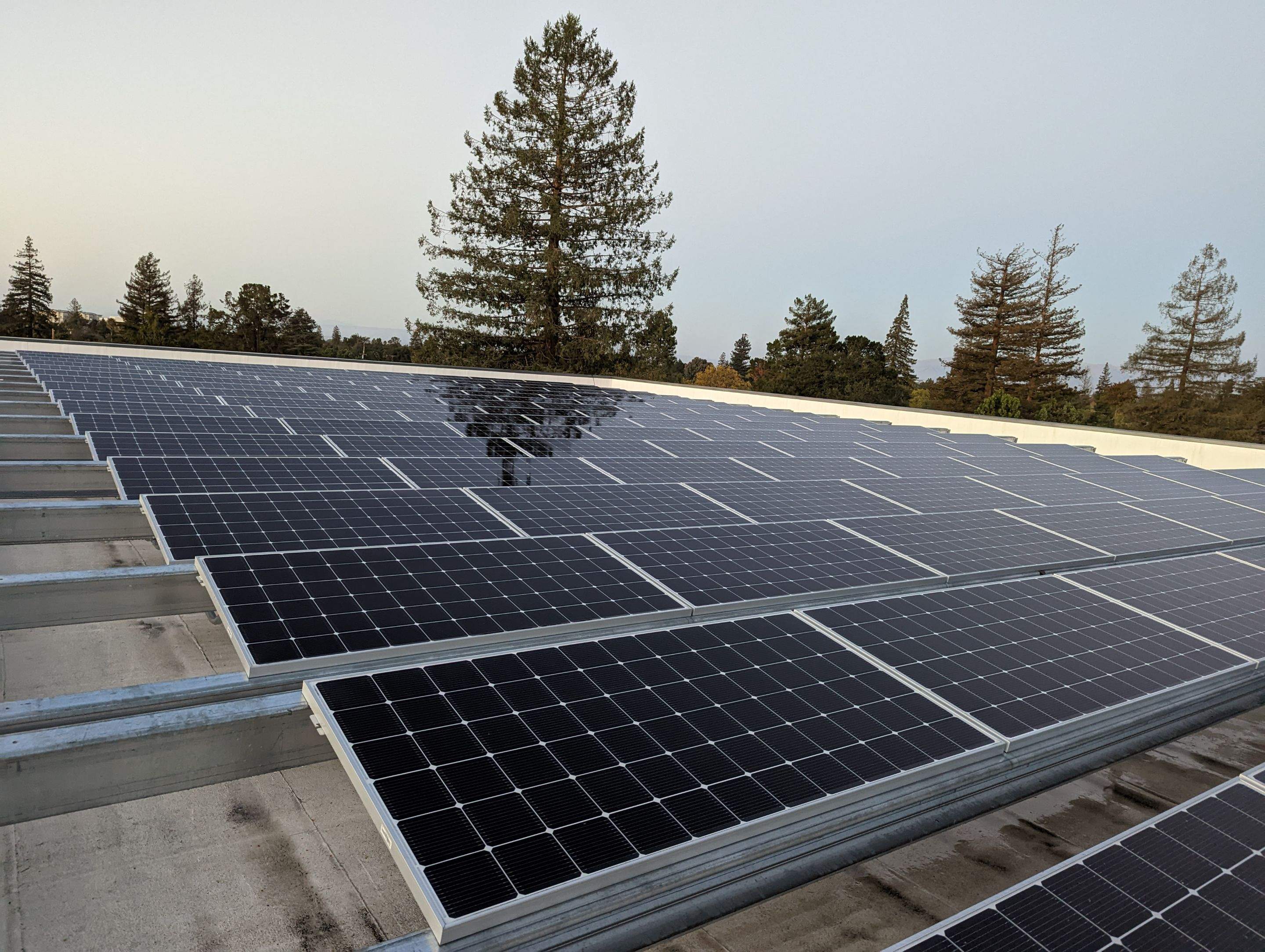 Los Alots Commercial Solar Panel Cleaning by All One Solar Shine