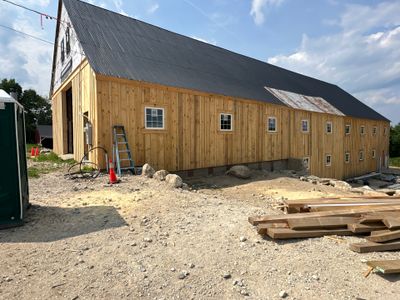 Barn Renovation in Sanford, Maine