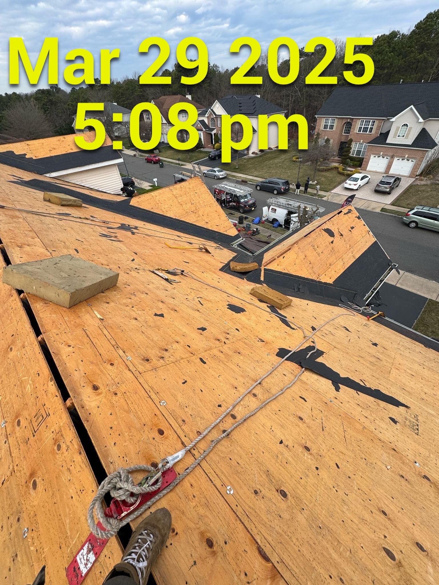 Project in Morganville, NJ by Tony's Roofing