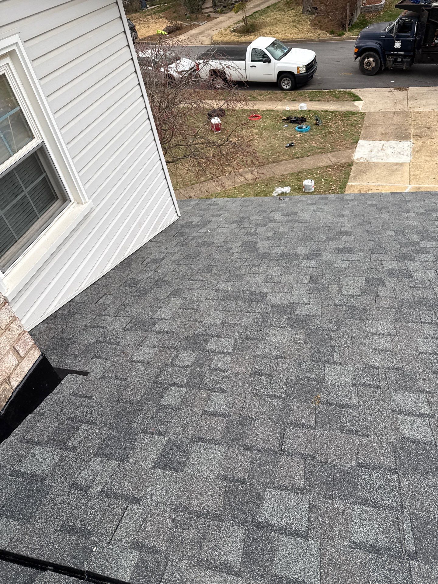 West Springfield: Residential Roof Replacement with CertainTeed Landmark in Colonial Slate by RM Banning, Inc.