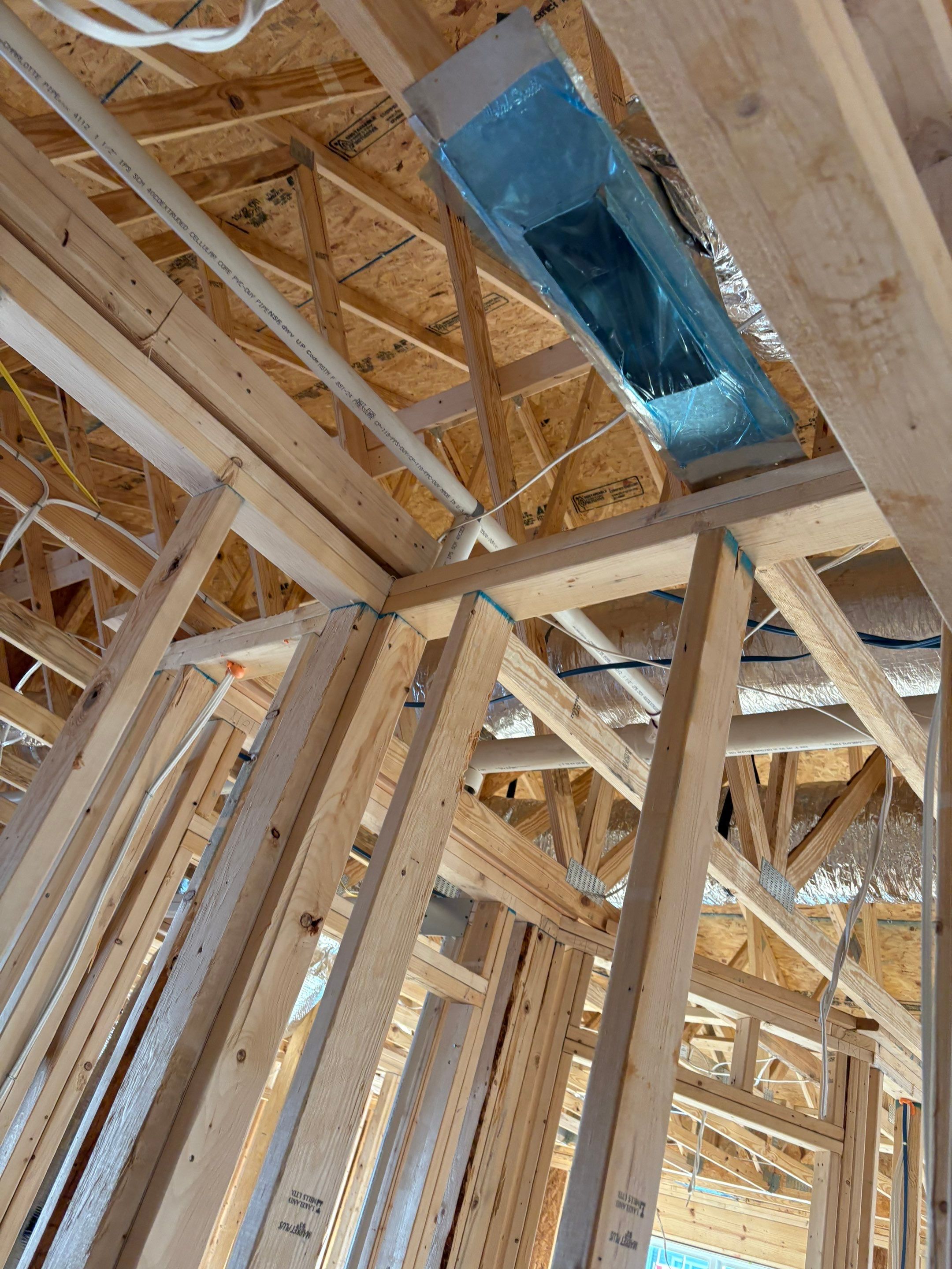 New Construction install in Harrisonburg by Elemental Heating and air conditioning LLC