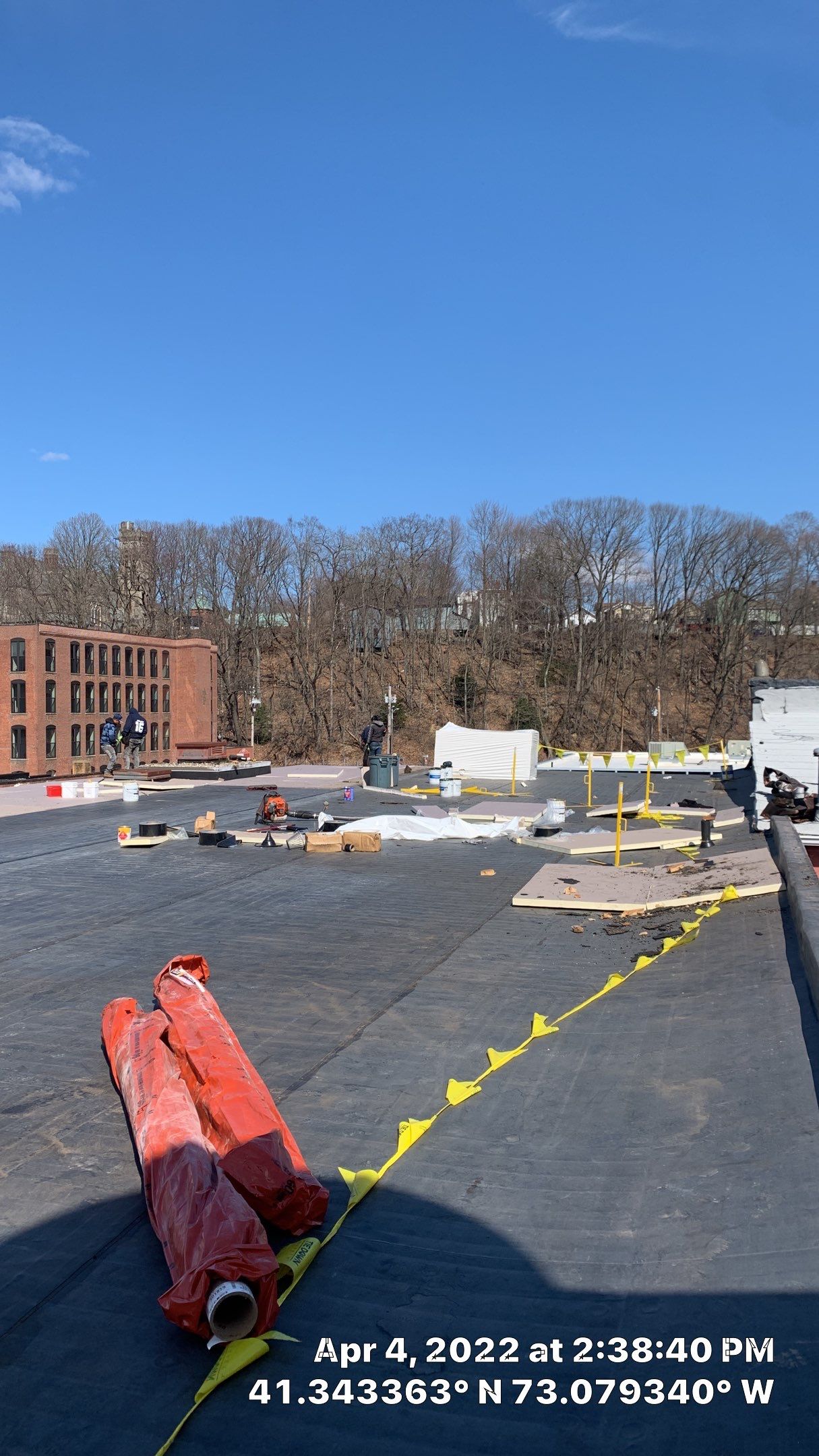 Commercial Roofing Installation using EPDM  by A Plus Exterior