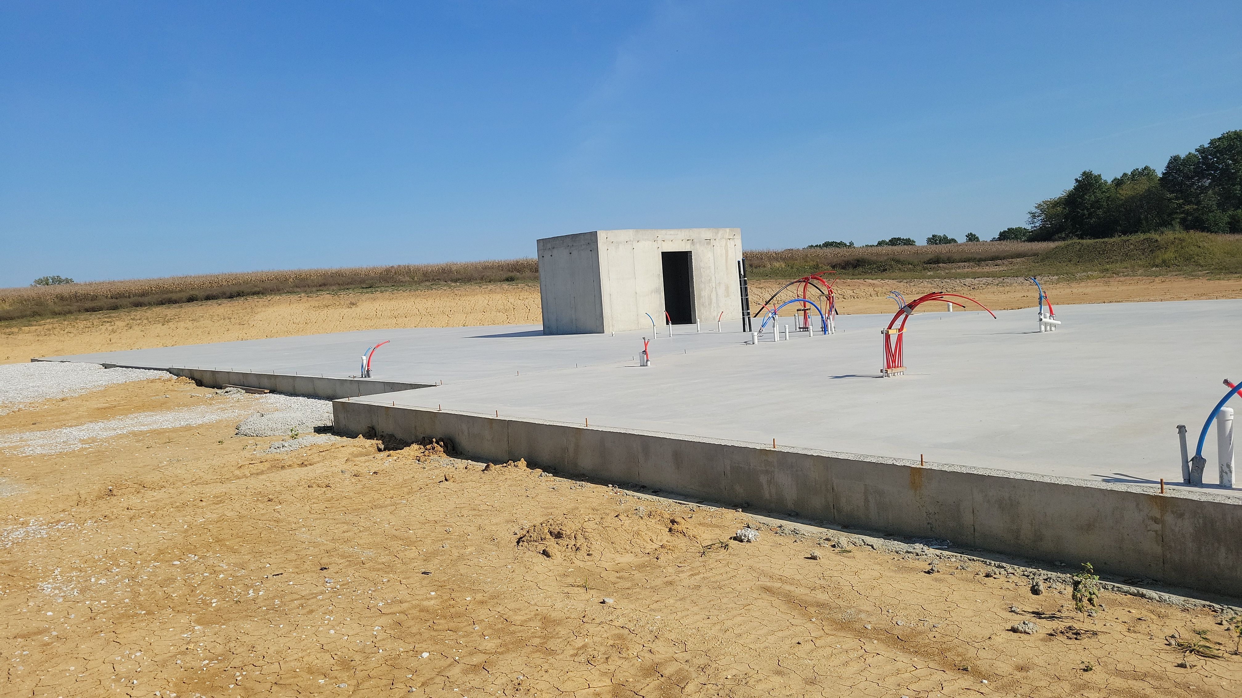 New Home construction w/ board and batten sides and metal roof  by Miles Construction 