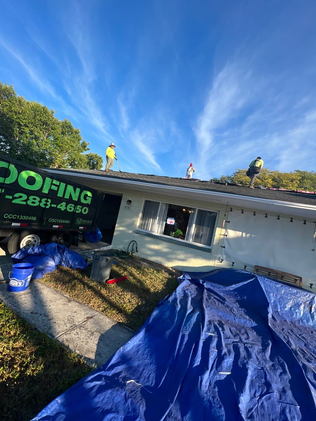 Project in St. Petersburg 33710 by Mitchell Roofing Company LLC 