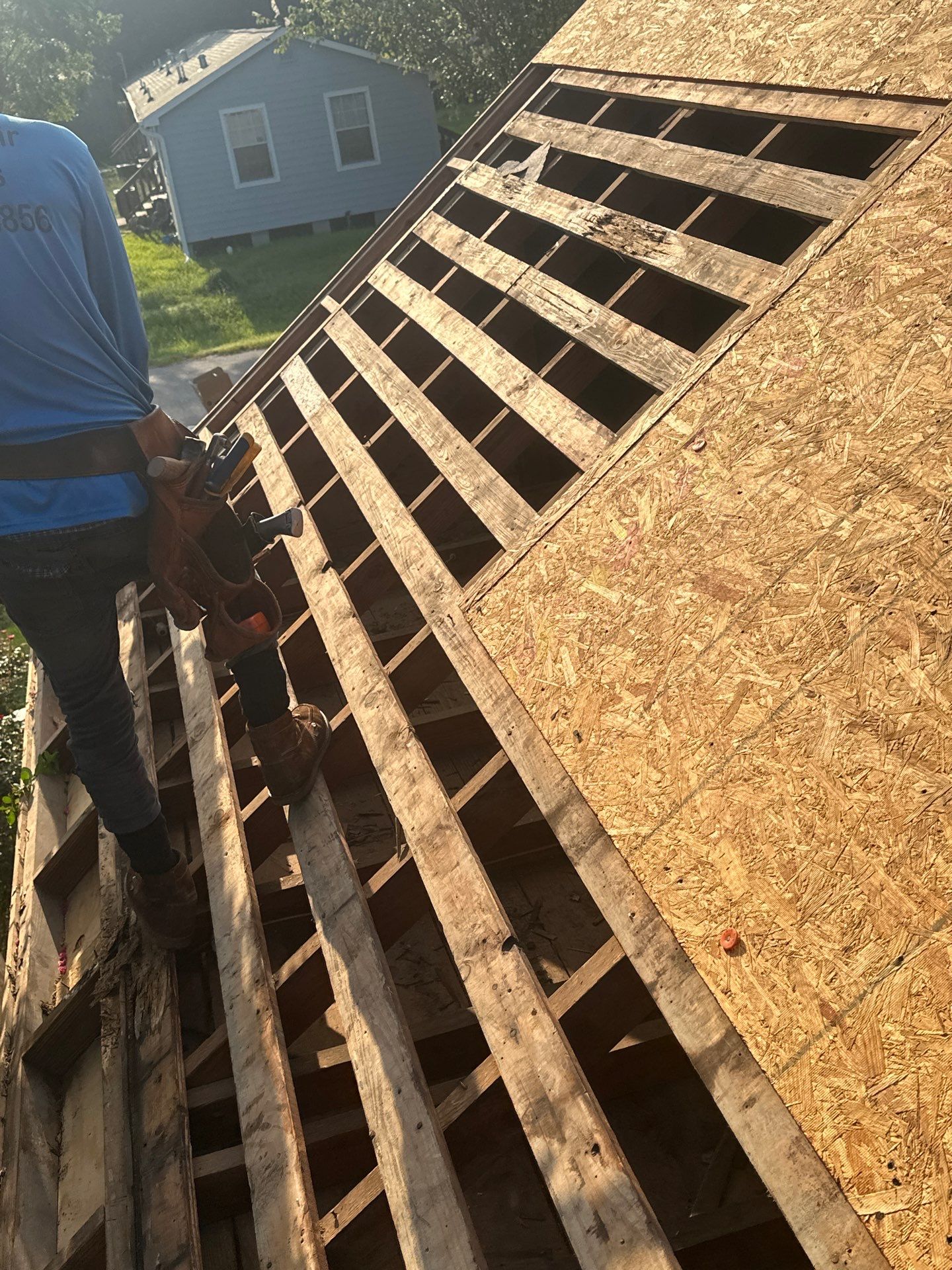 Residential Roofing Installation using Owen's Corning Duration (Lifetime) Shingles by Roof Repair Company
