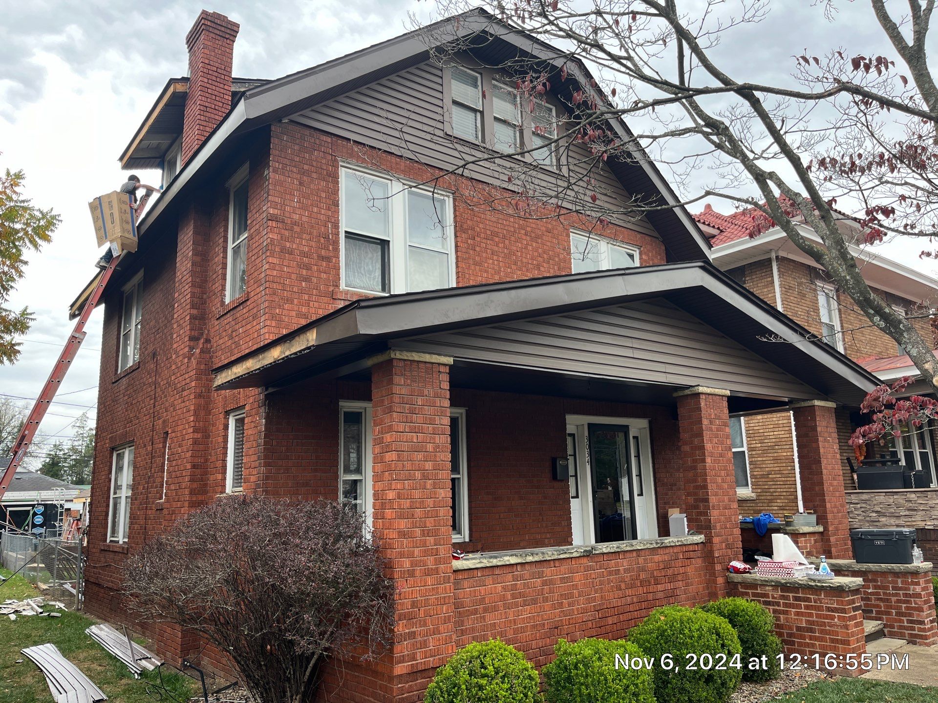 Adkins Project  by Fahey Roofing + Contracting