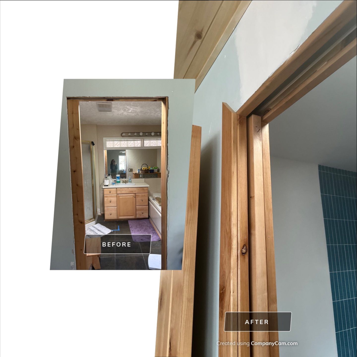 Durango Bathroom Renovation with Tile and Vanity Installation by CompanyCam