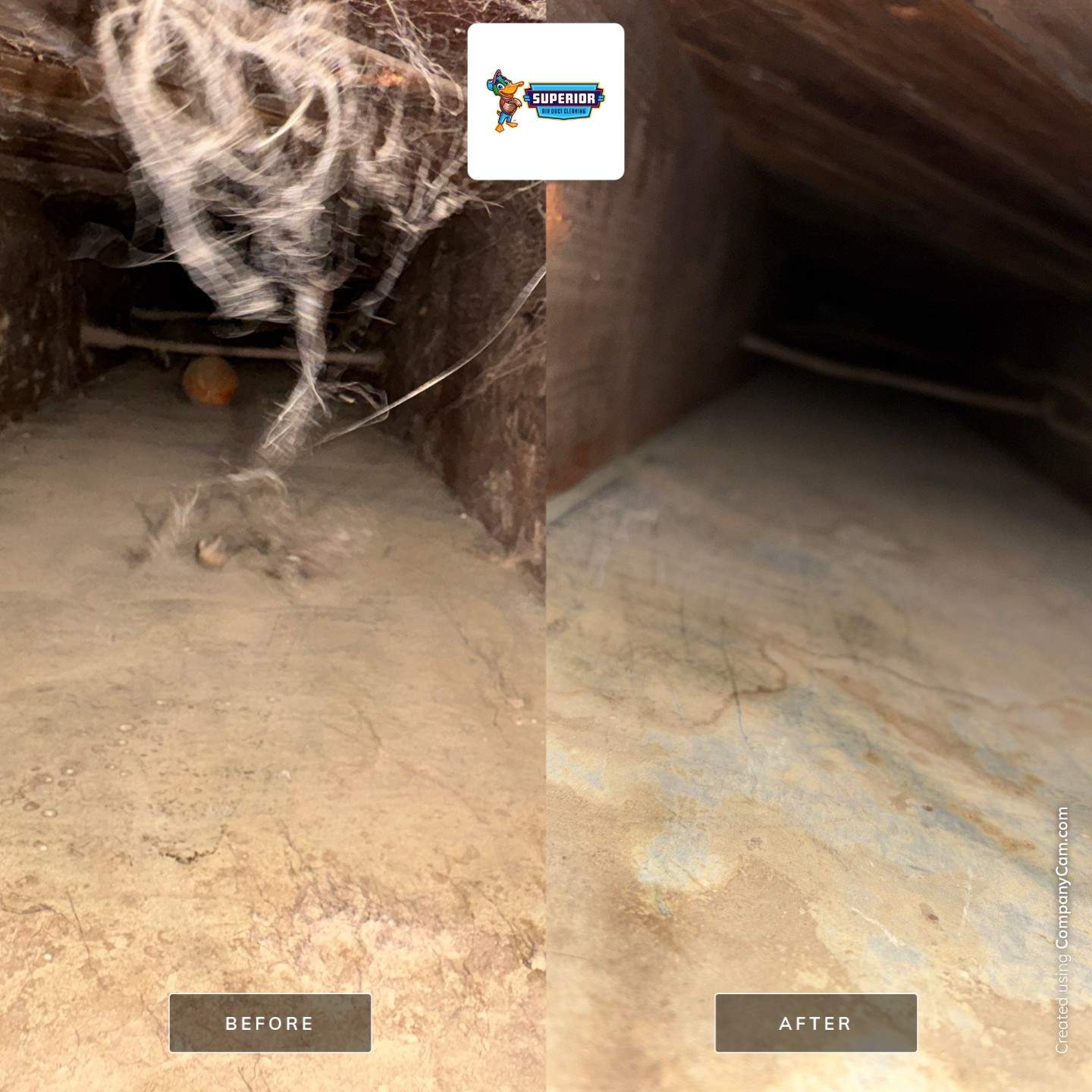 Professional Air Duct Cleaning and Debris Removal in Elizabeth by Superior Air Duct Cleaning
