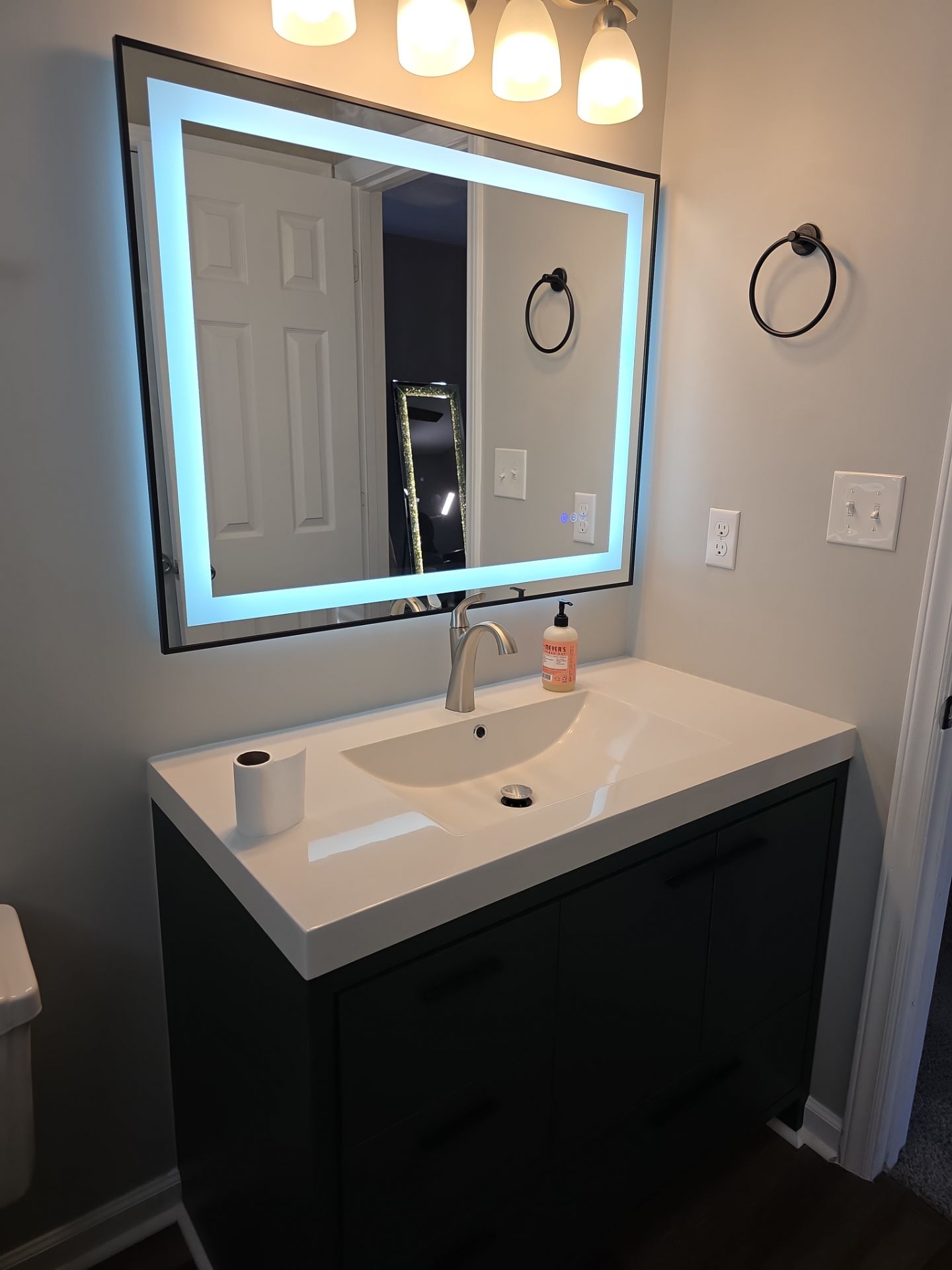 Modern Vanity Refresh in Holly Springs – Small Update, Big Impact by Elite Remodeling and Design LLC