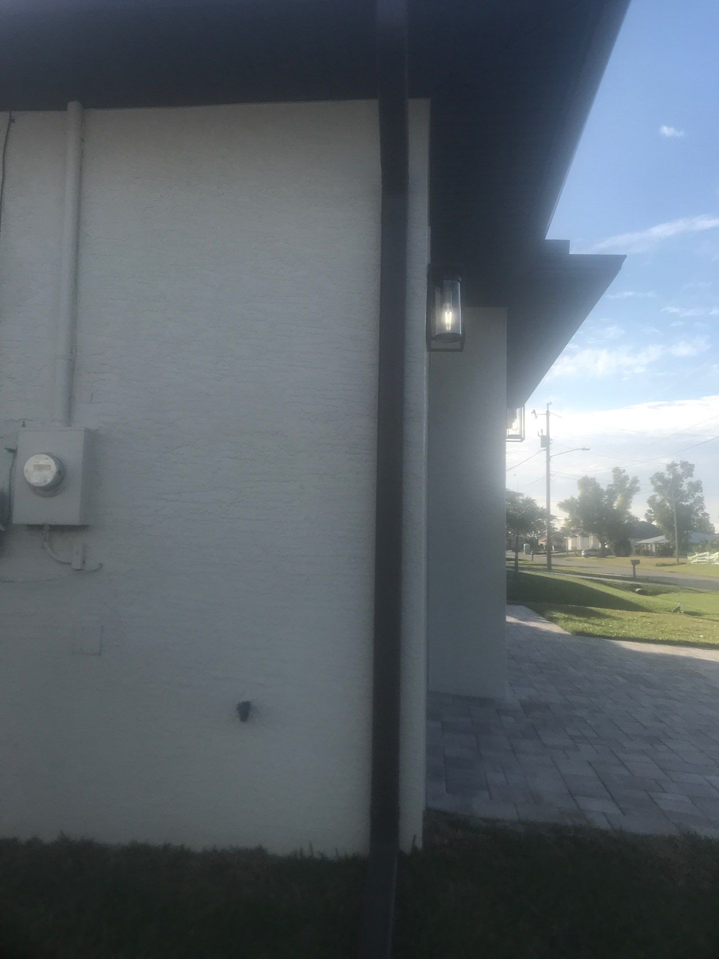 Seamless Gutter Installation using Musket Brown Seamless Gutters in Cape Coral FL by Gutter Professors