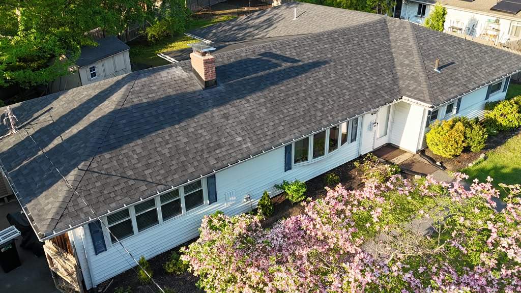 Solar Removal, Rafter Rebuild & Partial Roof Replacement in Natick, MA – Owens Corning Duration, Onyx Black by JOHNNYS PRO