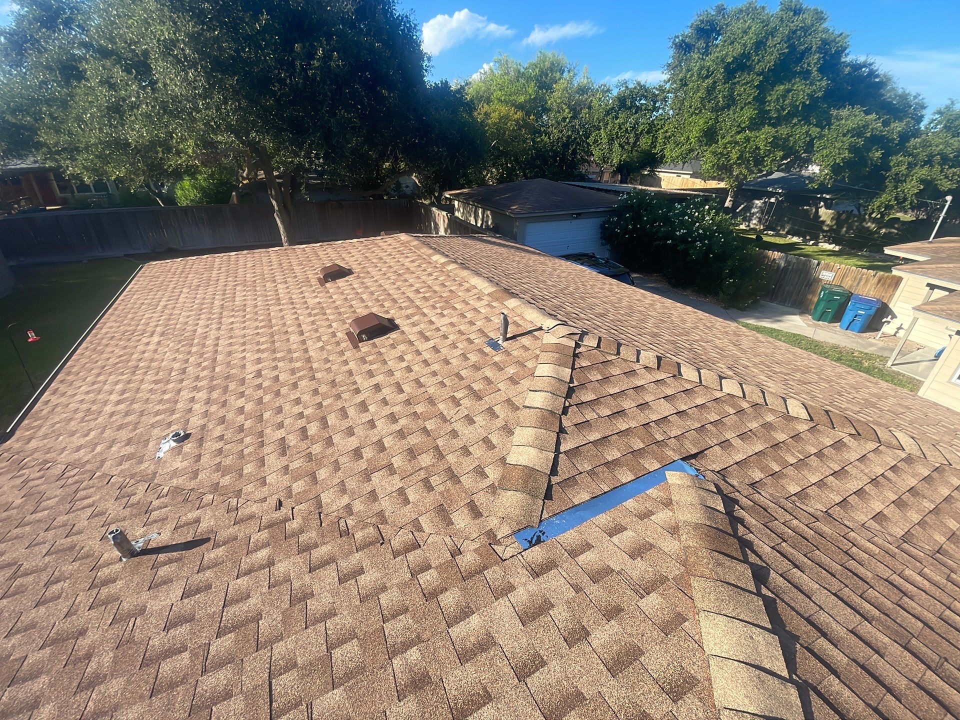 Residential Roofing Installation using GAF HDZ Shakewood by Lighthouse Roofing