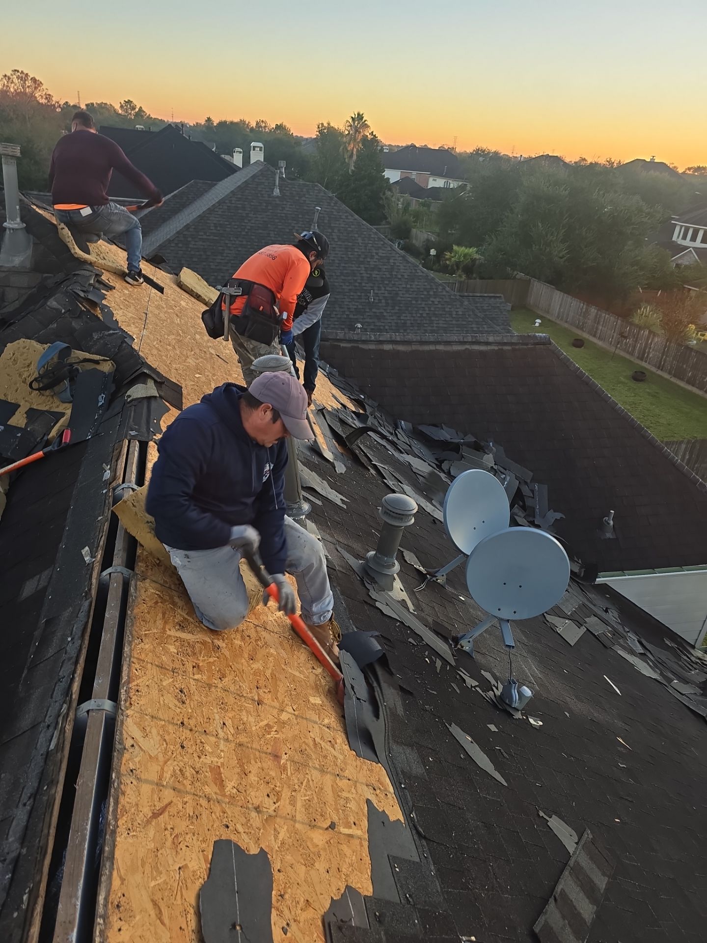 Roof Replacement in Friendswood TX by Roof Repair Company