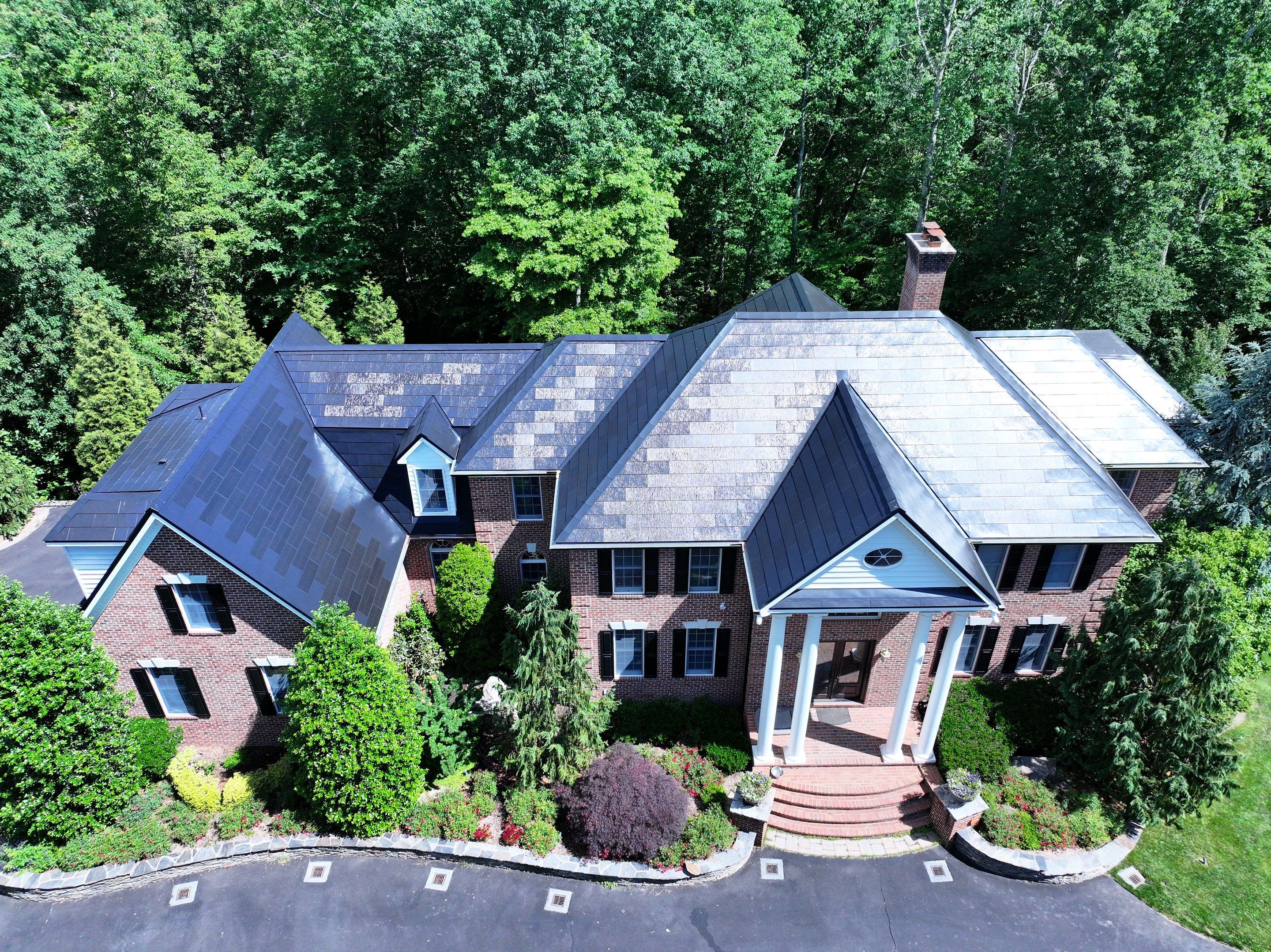 Tesla Solar Roof Replacement by American Home Contractors