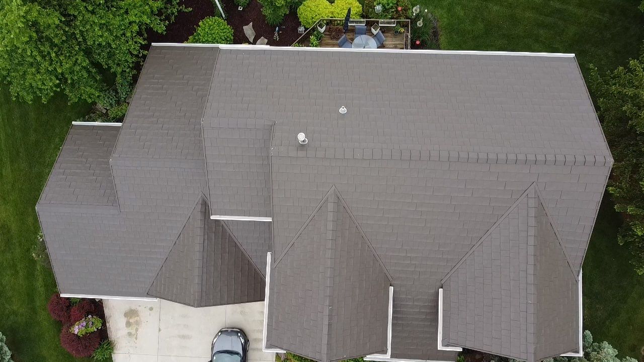 Metal Slate Shingle Roof Approved by HOA – Fort Wayne, Indiana by 4Ever Metal Roofing