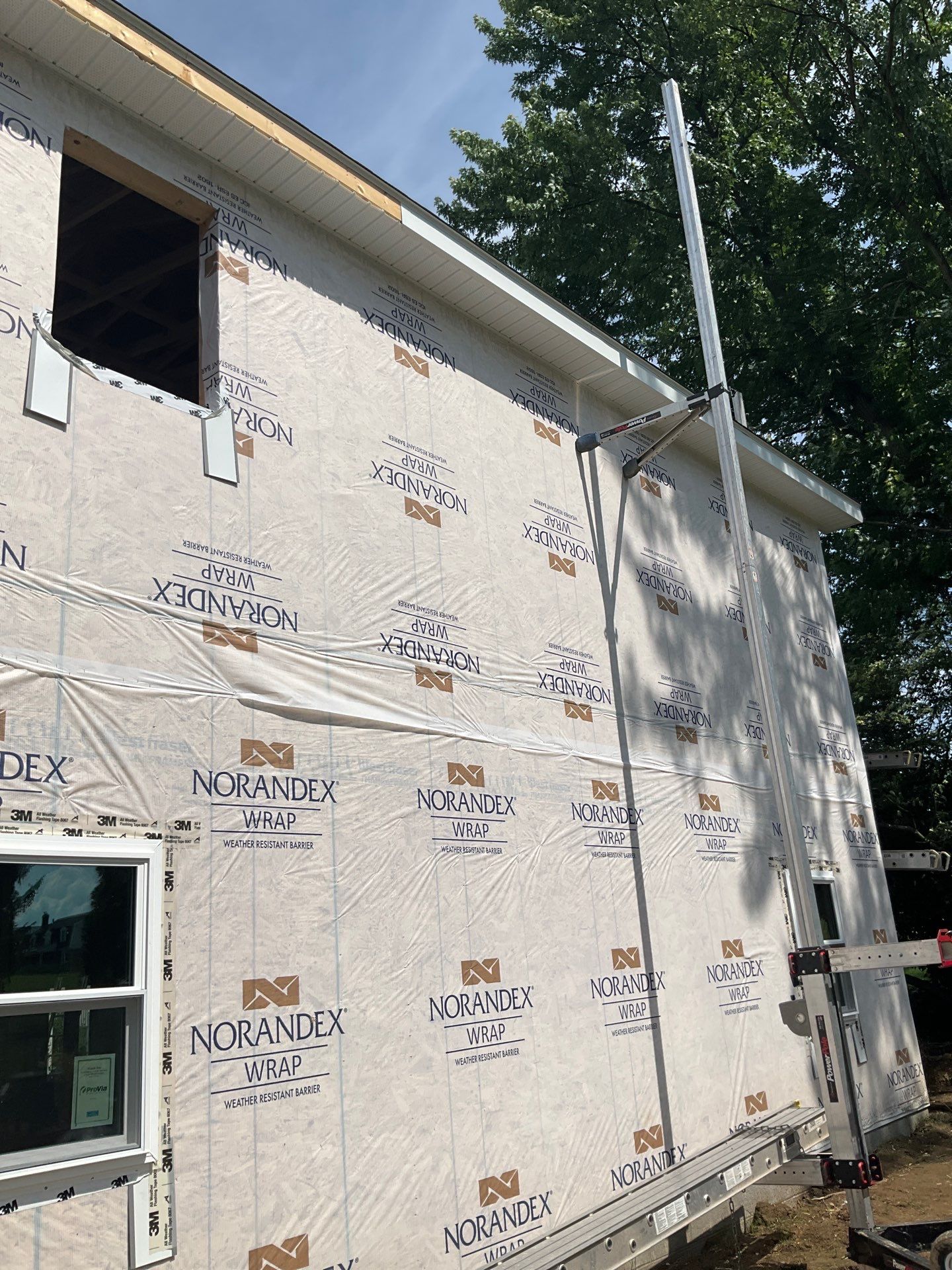 Two-Story Residential Addition and New Garage in Hummelstown by Esh Builders