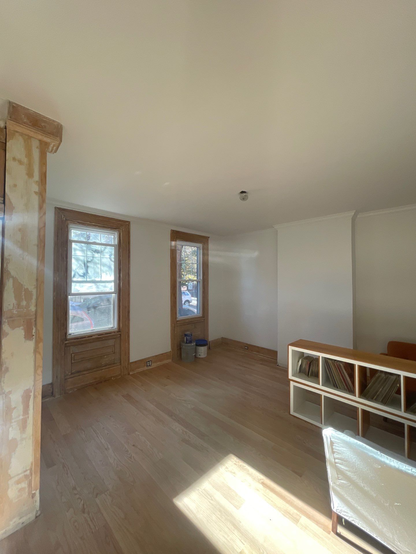 Living Room Transformation in Fishtown by Groovy Hues