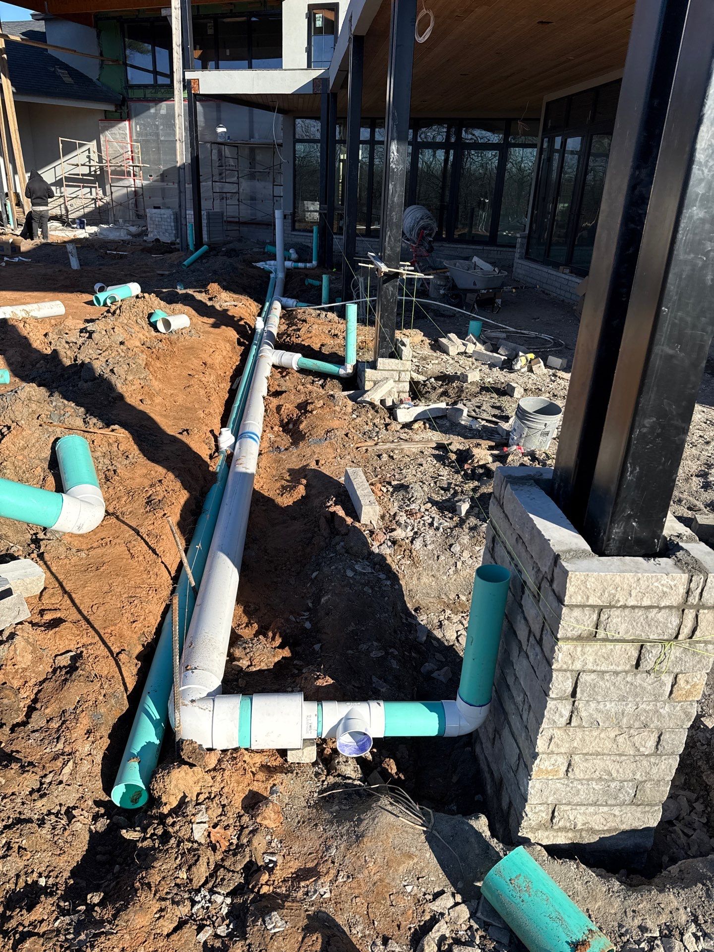 Project in Bixby, OK New construction  by BA Lawns and Landscaping LLC 