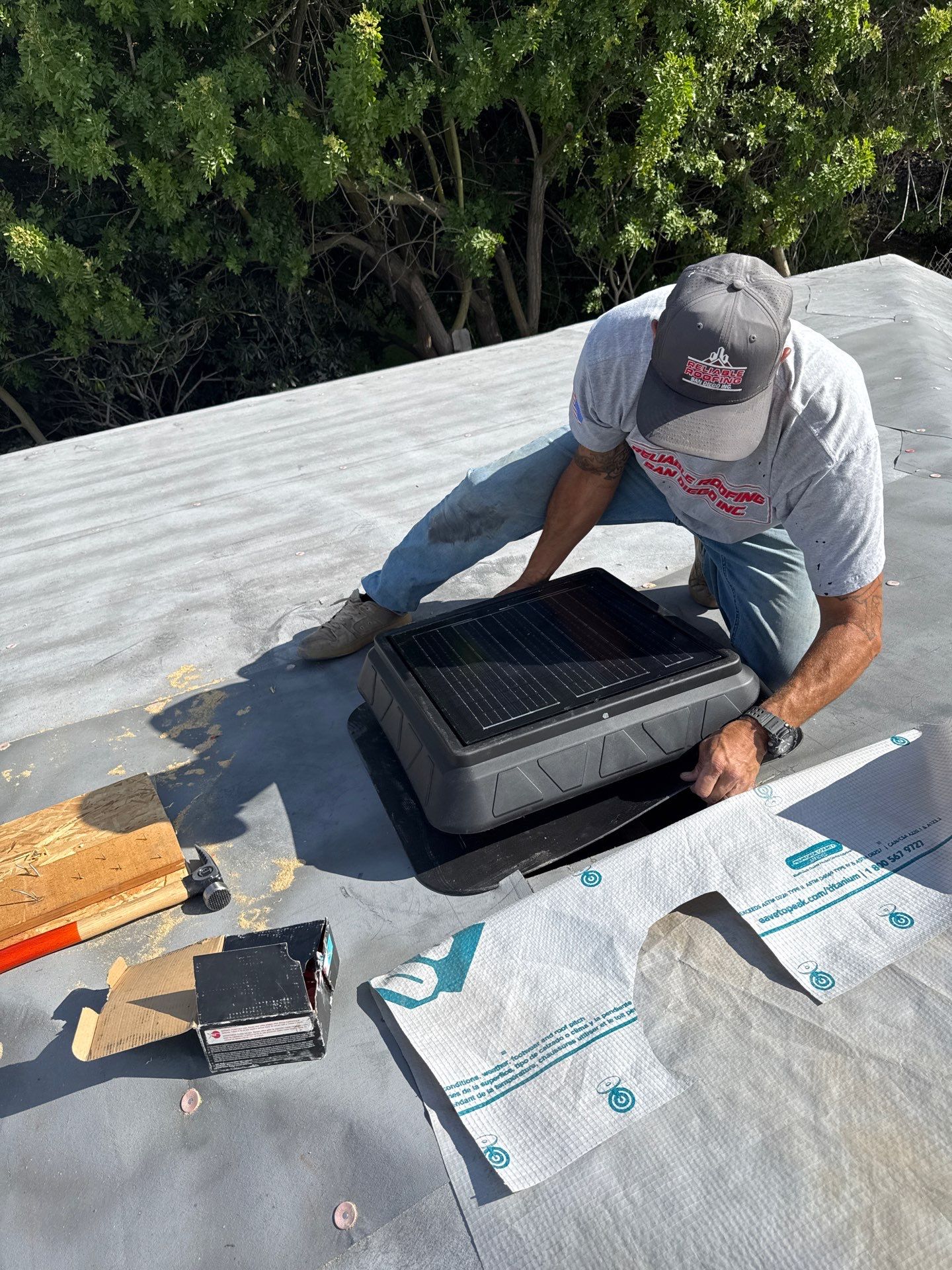 Brava Spanish Barrel Tile Roof Replacement in San Diego by Reliable Roofing San Diego Inc.