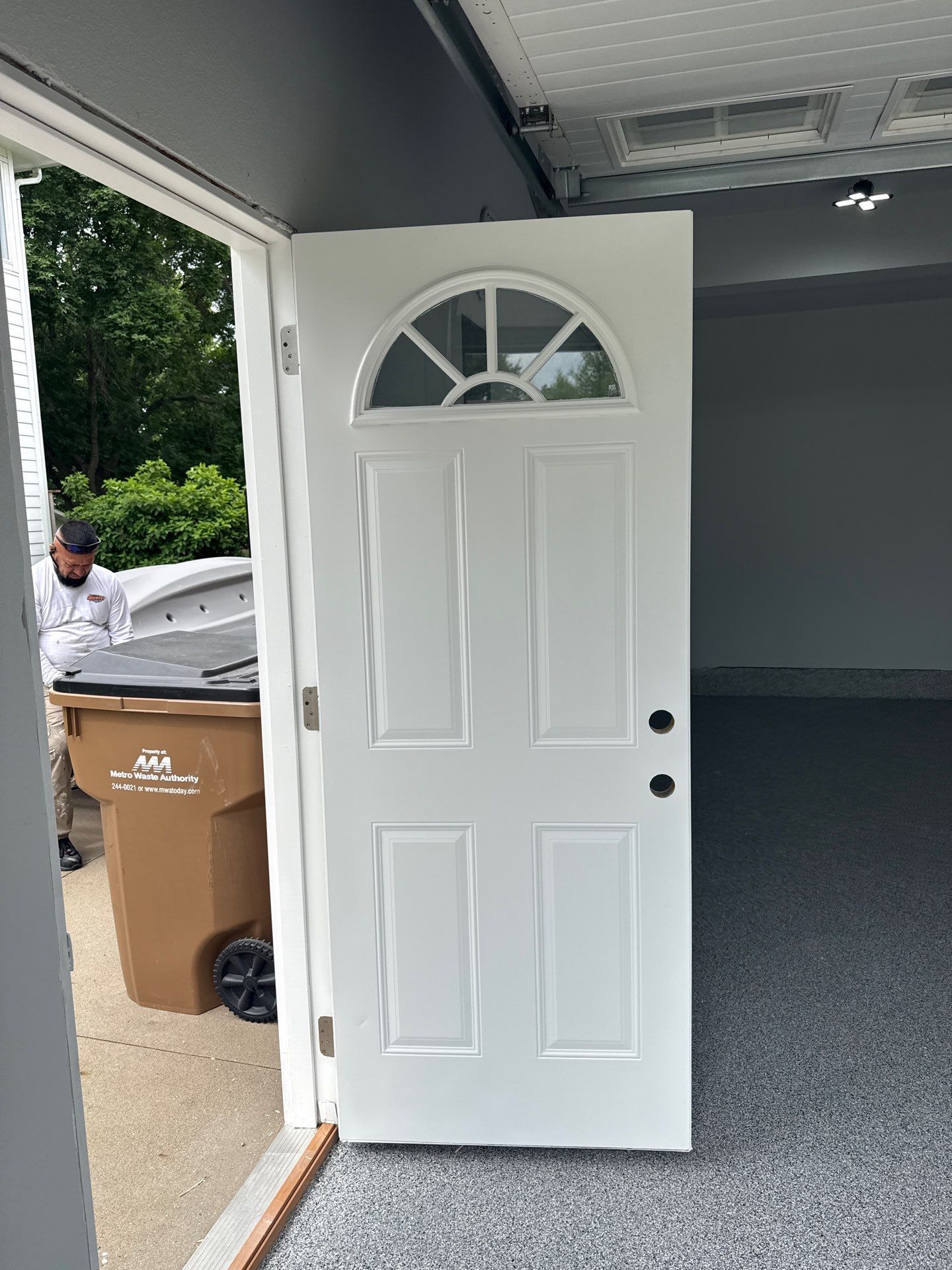 Garage Repaint Including Doors by Midwest Paint LLC