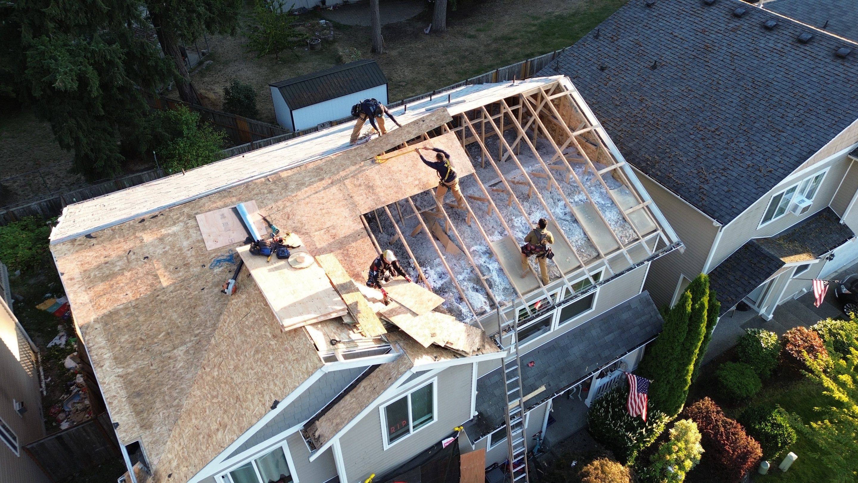 Spanaway WA, GAF Timberline HDZ, Charcoal  by Proline Roofing & Restoration LLC