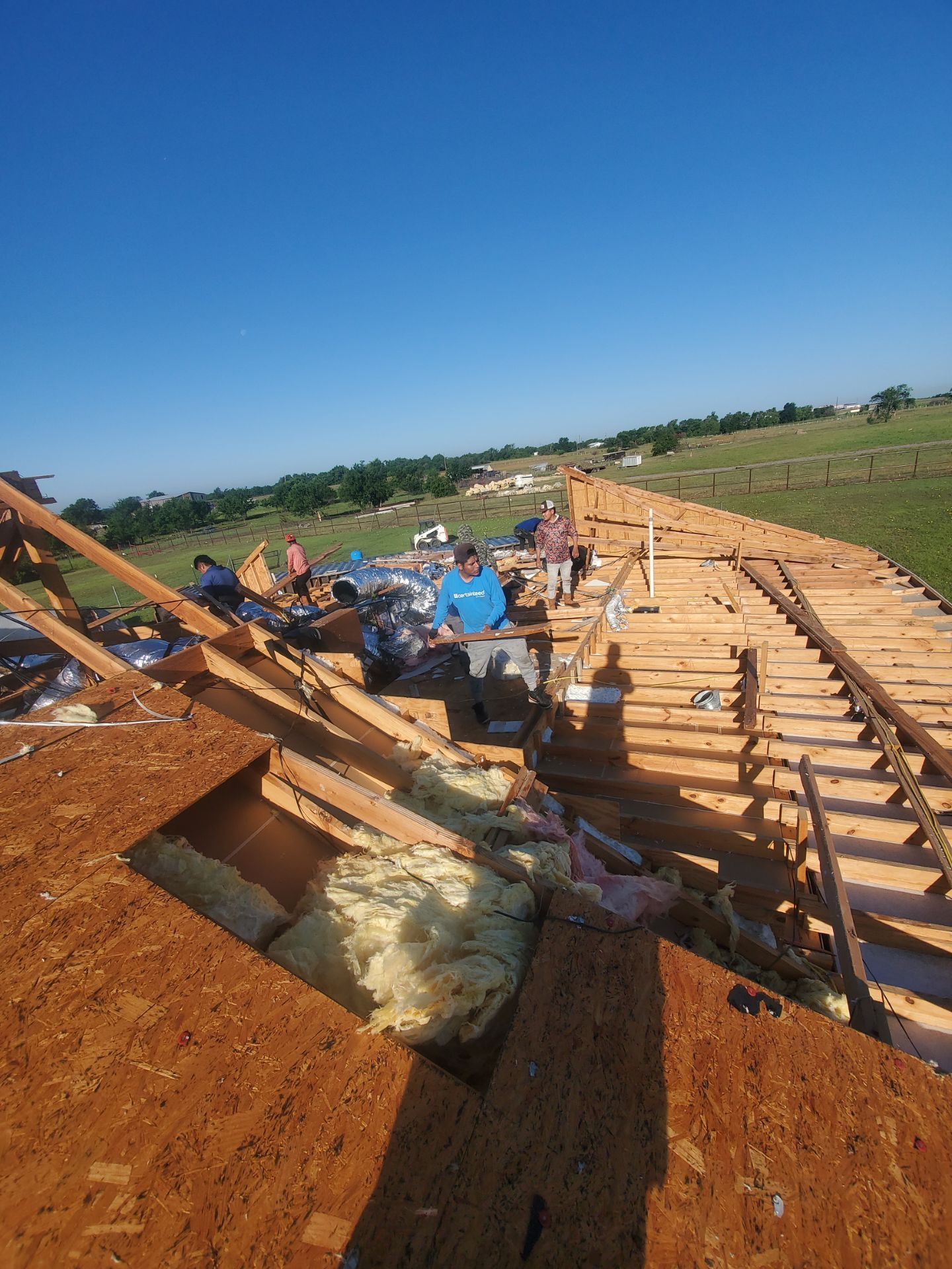Tornado Recovery by First Out Roofing