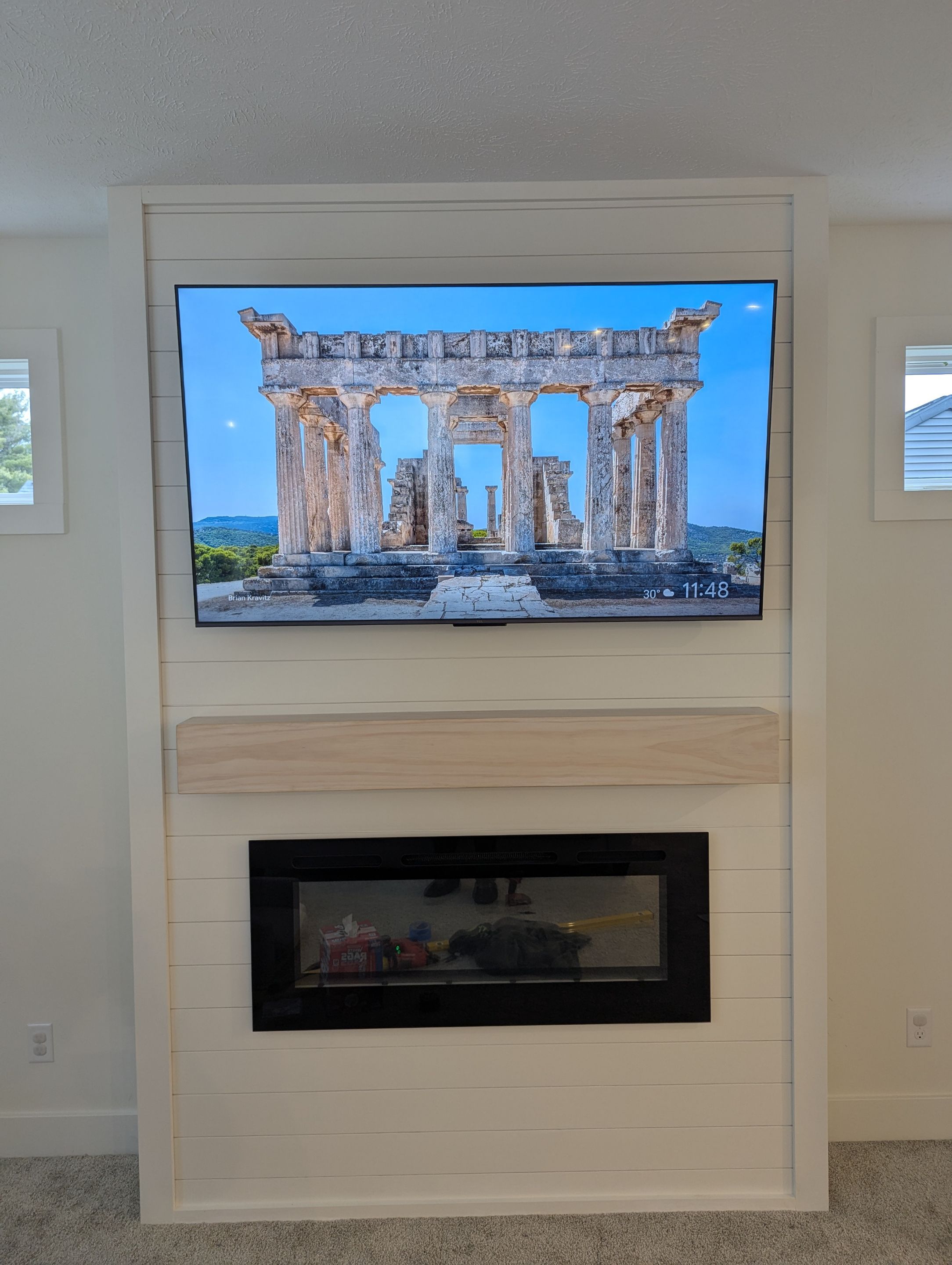 Fireplace Surround by Hello Handyman