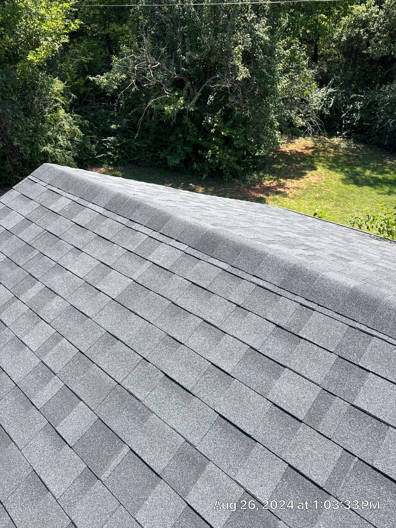 Reroof using IKO Granite Black by Castillo Roofing