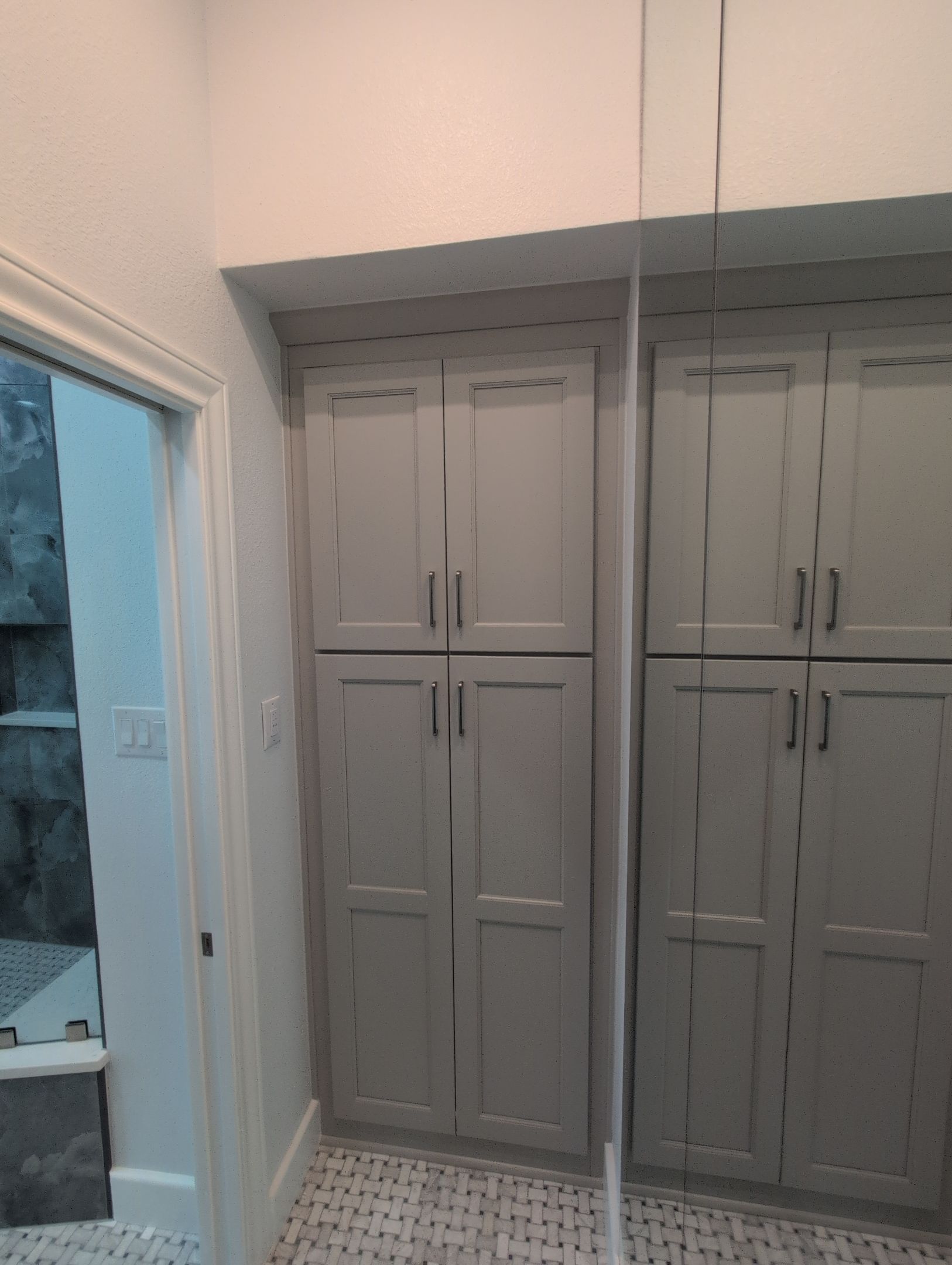 Walker Ranch Bathroom Remodel with Expanded Walk-In Shower and Custom Storage by Legacy Bath and Kitchen 