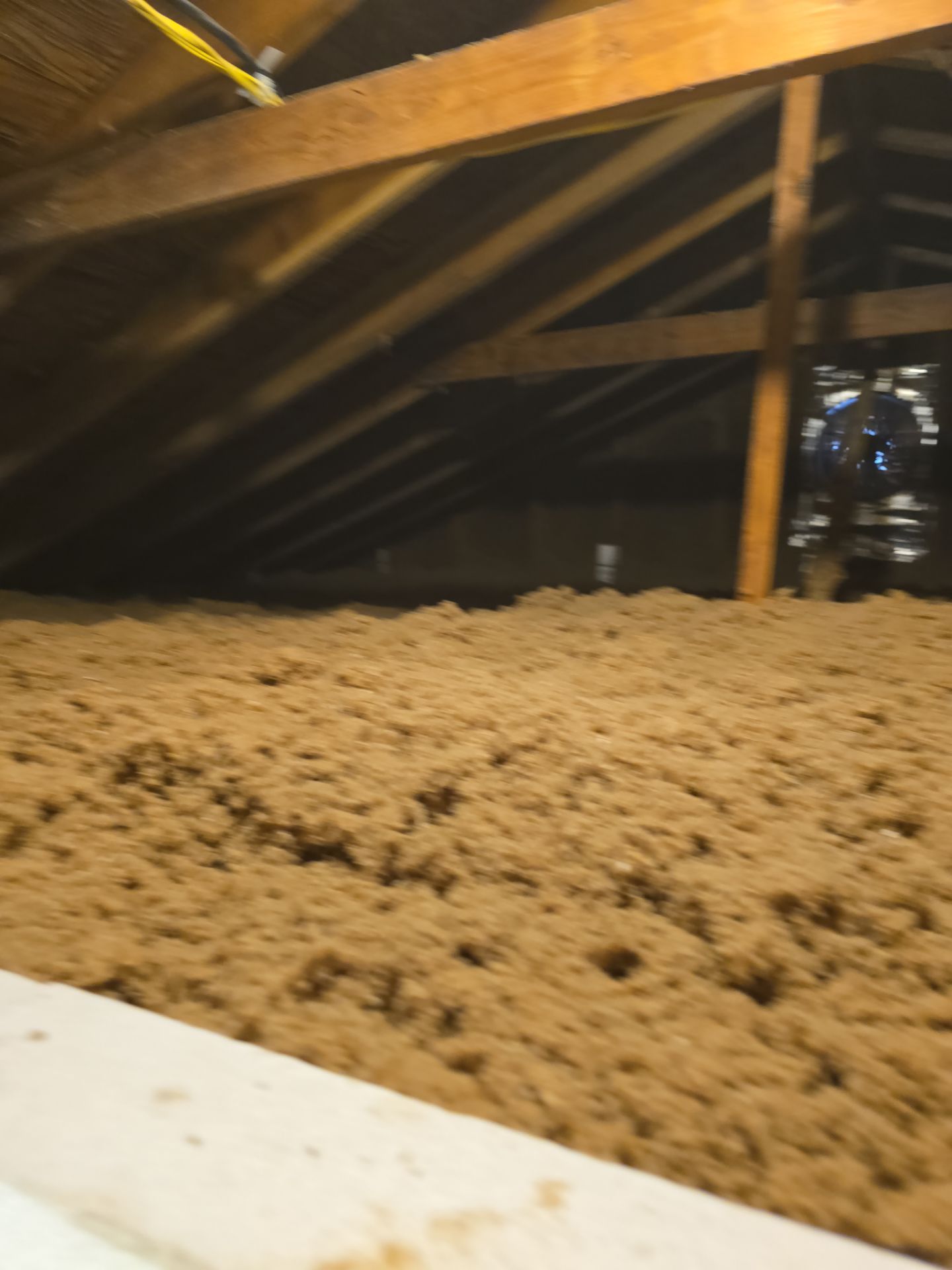 Attic Insulation using Green Fiber Sanctuary by NYS Foam & Energy