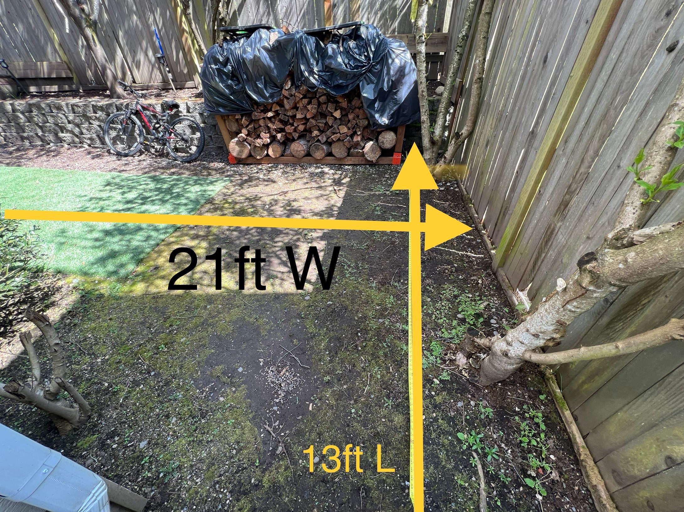 Small Patio Makeover in Lynnwood by Jireh Asphalt & Concrete Inc