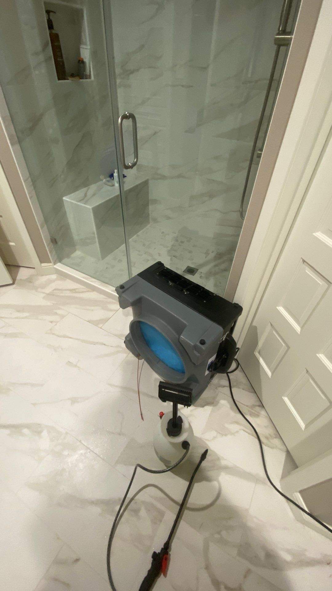 Bathroom Remodel with Water Mitigation Equipment | LT Contractors by L&T General Contractors and Restoration INC