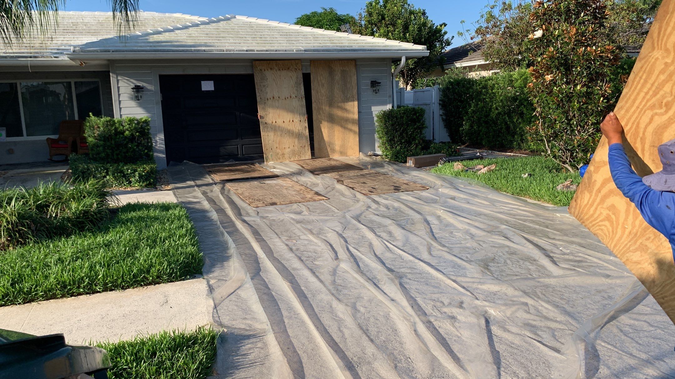 Residential Roofing Installation using 1" Nail strip metal roof by BLUES BROTHERS ROOFING
