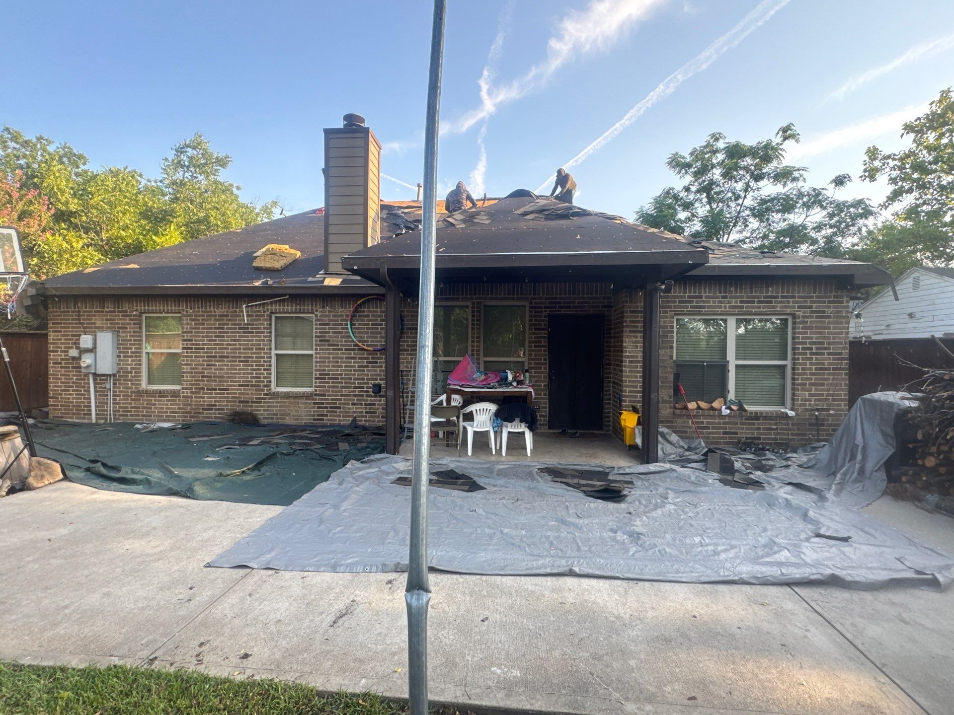 New Gutters and A New Class 4 by Berry Good Roofing