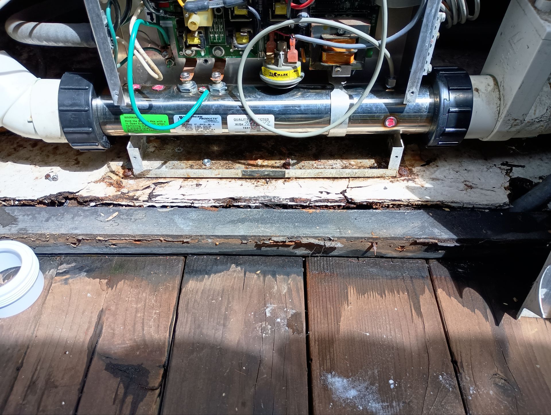 Heater tripping the breaker by Action Spa Repair LLC