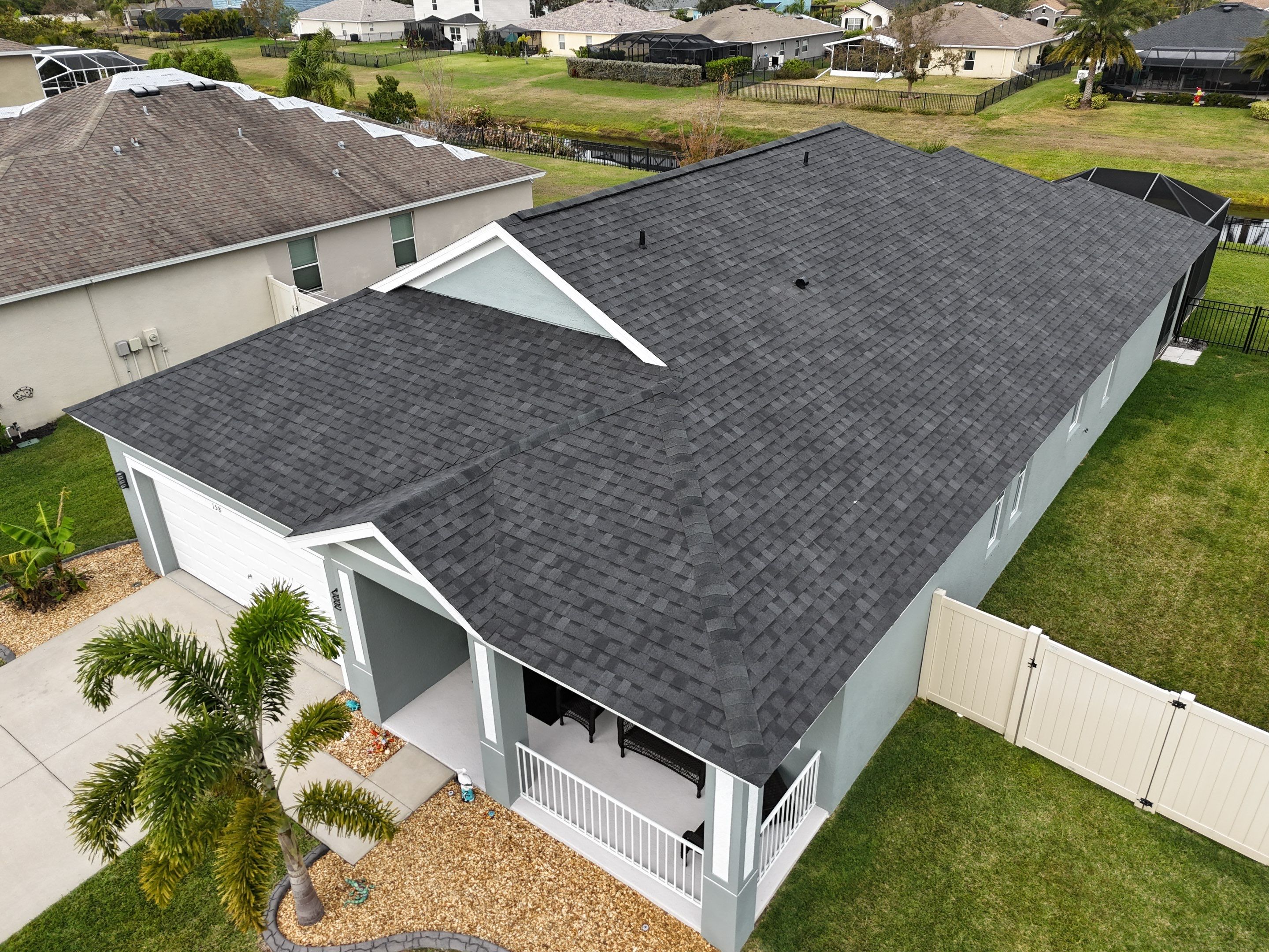 Roof Replacement in Apollo Beach Fl. by Steadfast Roofing 