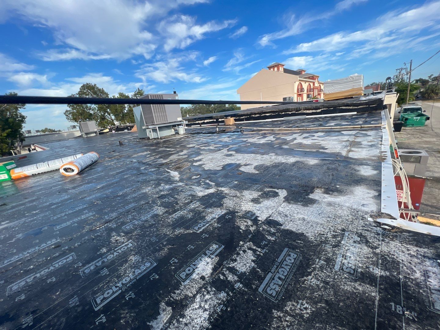 Commercial Roofing Installation using BUR by Four Peaks Roofing