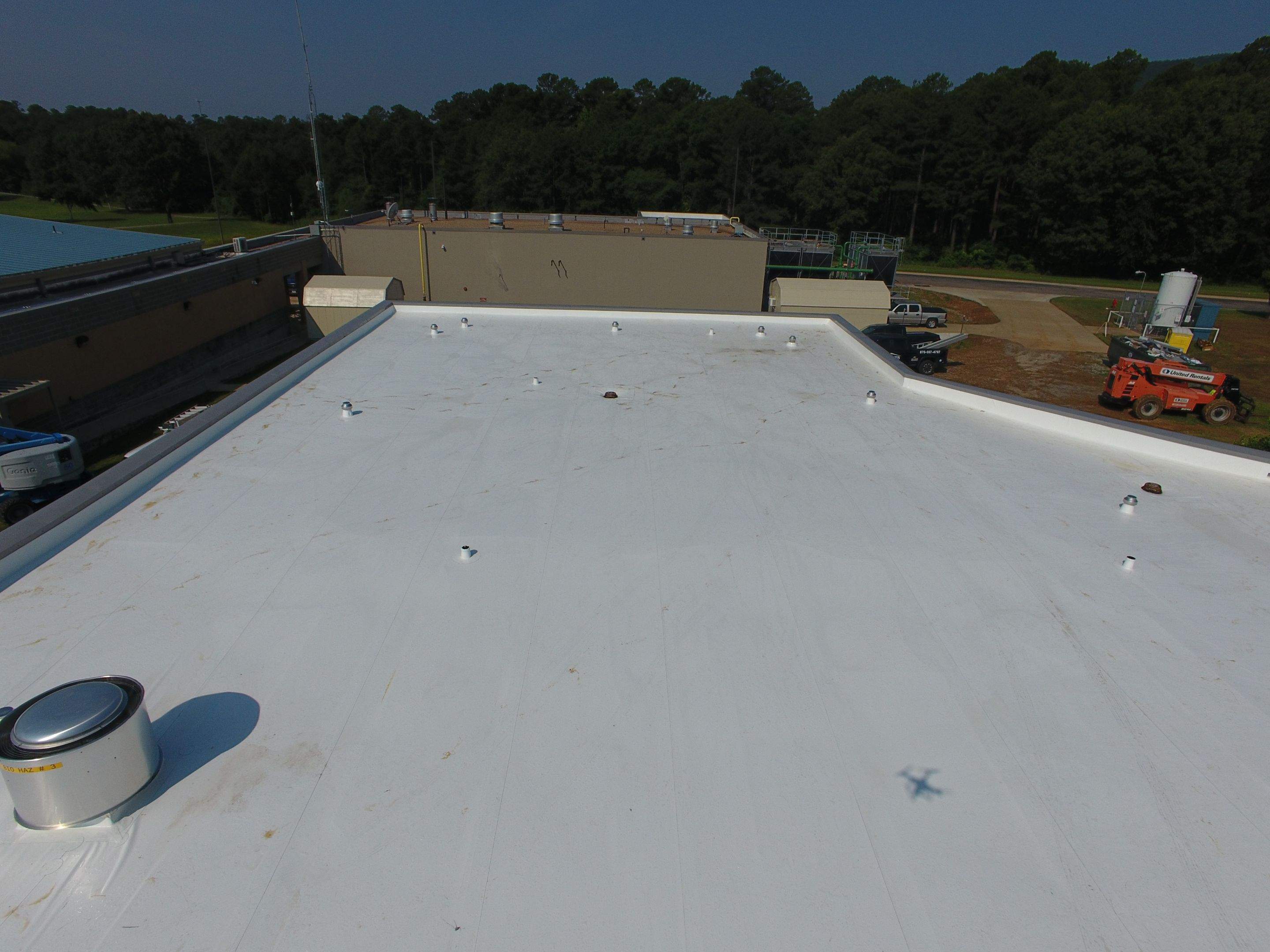 Choctaw Nation Hospital - Med Surg Building by Hostetler Roofing