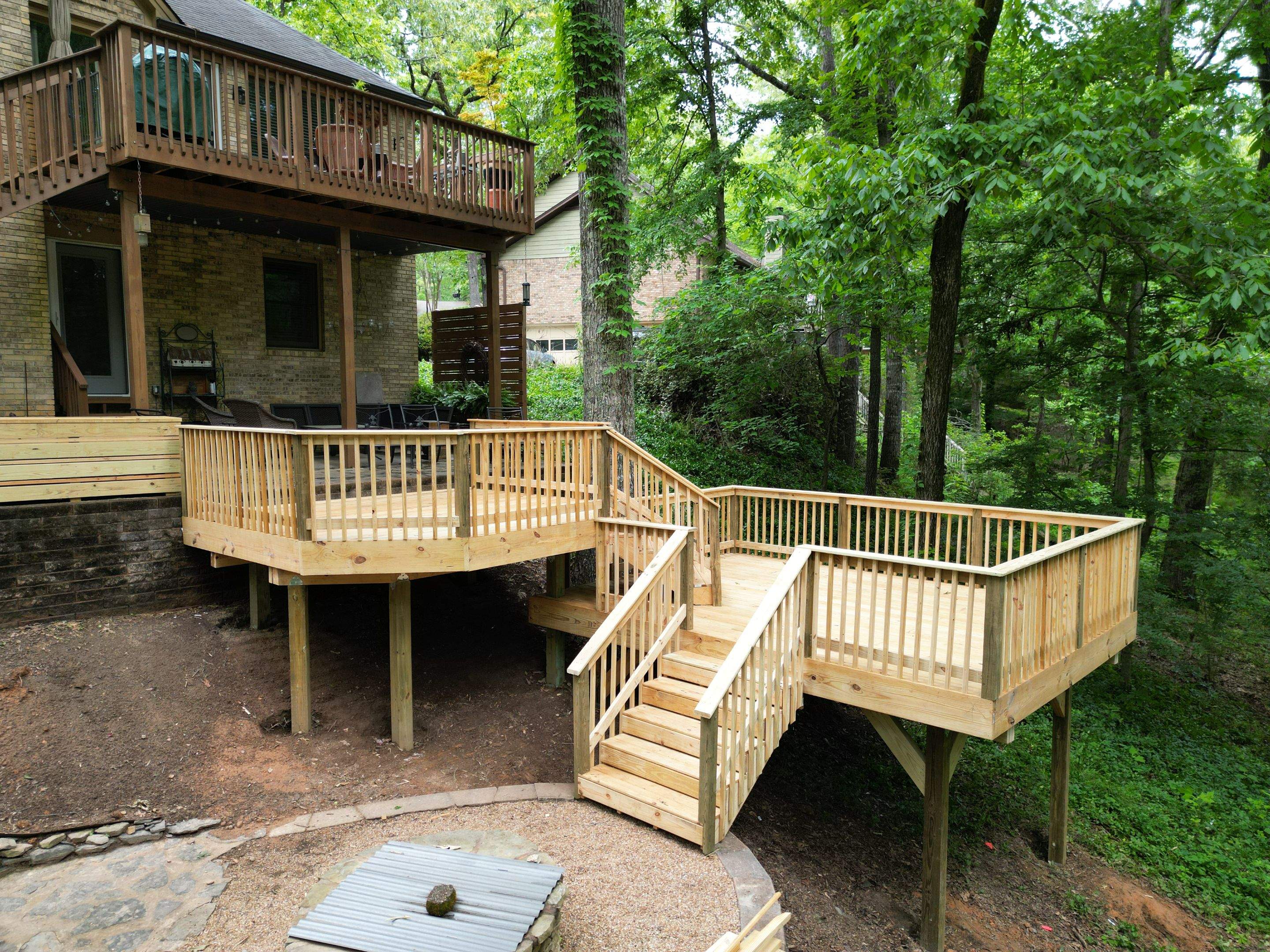 Riverchase - Tiered Deck by Pillar and Pine