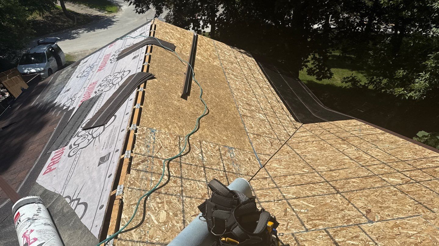 Roof Replacement using Owens Corning Brownwood by 180 Contractors