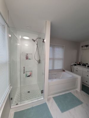 From Cramped & Carpeted to Bright & Modern: A Cary Bathroom Transformation