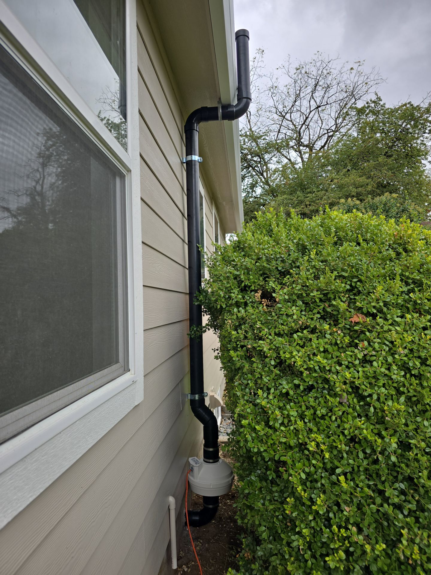 Sub Slab Radon Mitigation System by JustRadon.Com