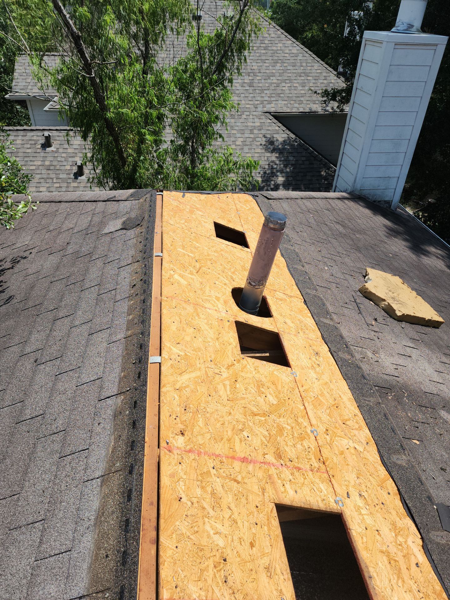 Residential Roofing Repair using Owen's Corning Duration (Lifetime) Shingles by Roof Repair Company