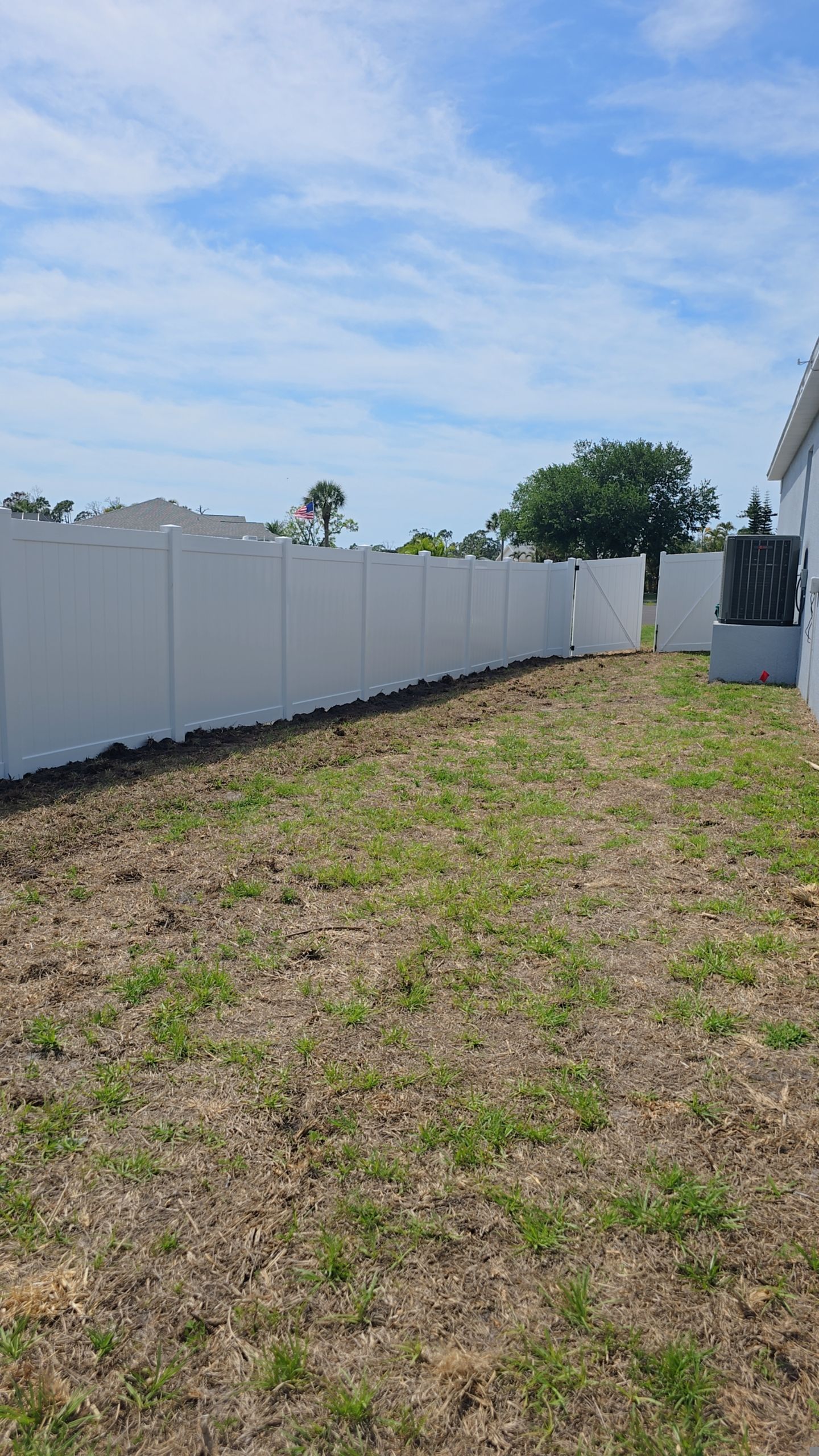 Vinyl Install in North Port by True Fence LLC