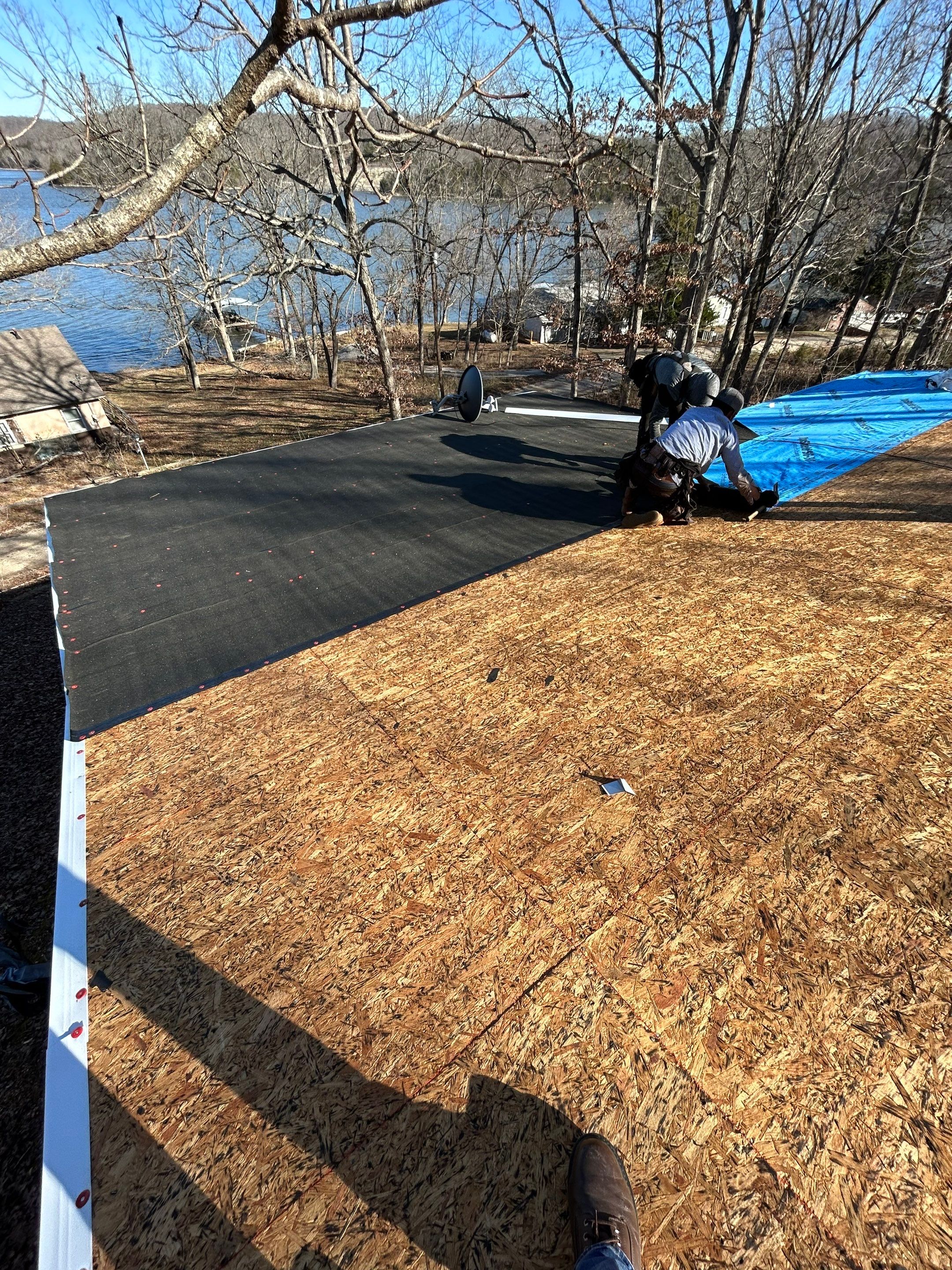 Residential Roofing Replacement - Color Weathered Wood  by Titan Commercial & Residential Roofing 