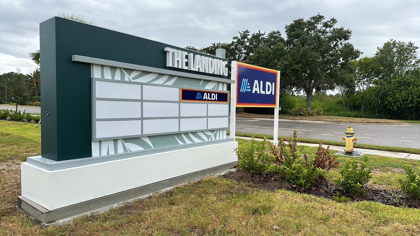Monument Signs for The Landing by SignCrafters