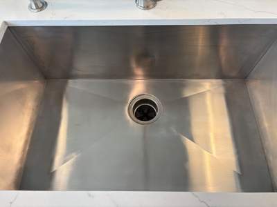 Stainless Steel Sink / Remove Scratches